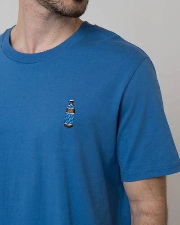 Bavarian Caps Herren T-Shirt Bayerisch Hell - Blau