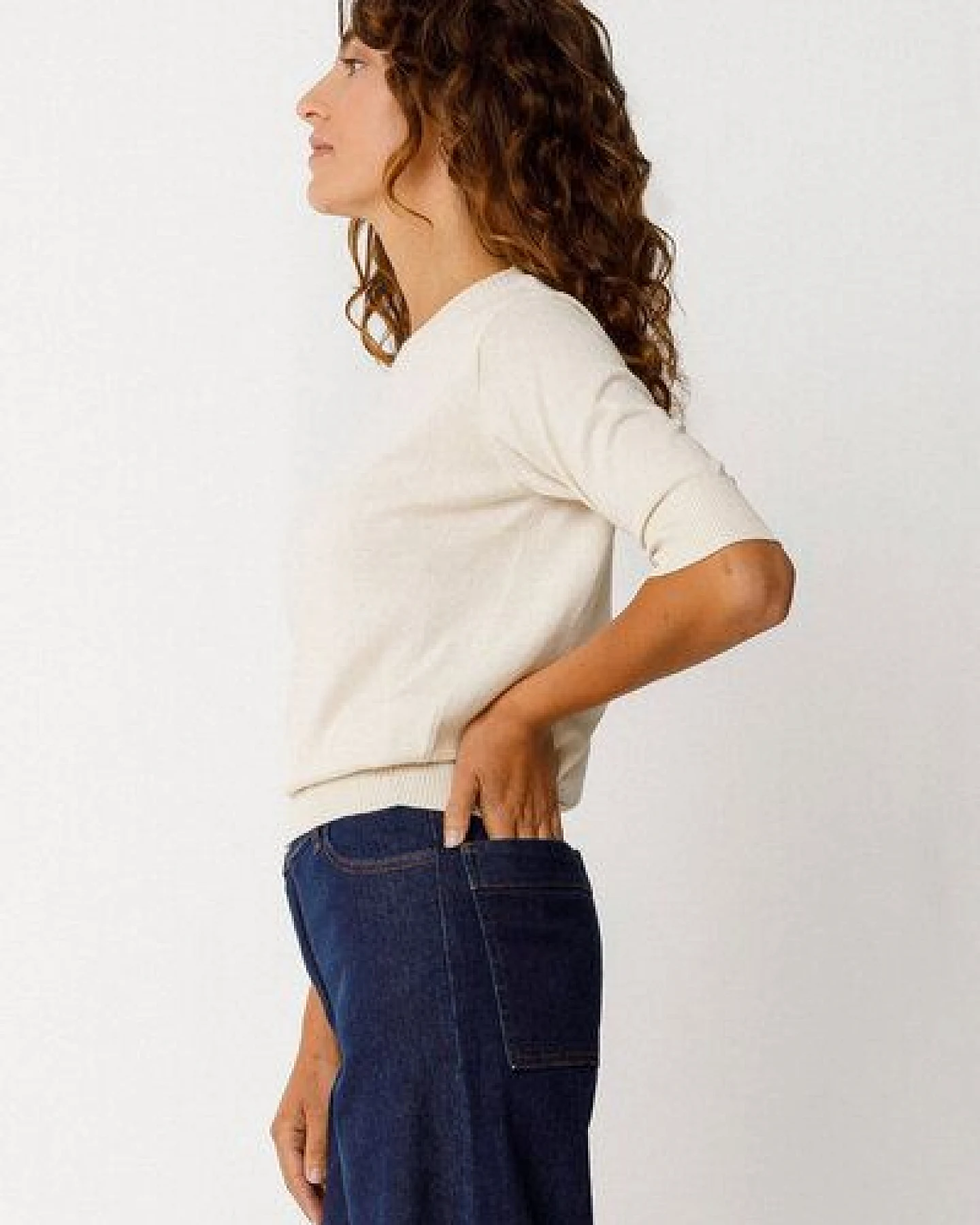 SKFK "Muike" Pullover aus Bio-Baumwolle – Ansicht 2