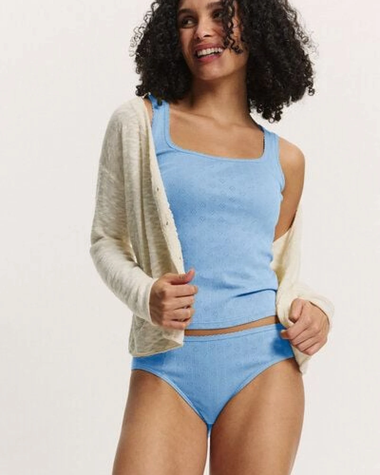 TRANQUILLO 2er-Set Slip Puaa Ajour Jersey (2040002) – Ansicht 4