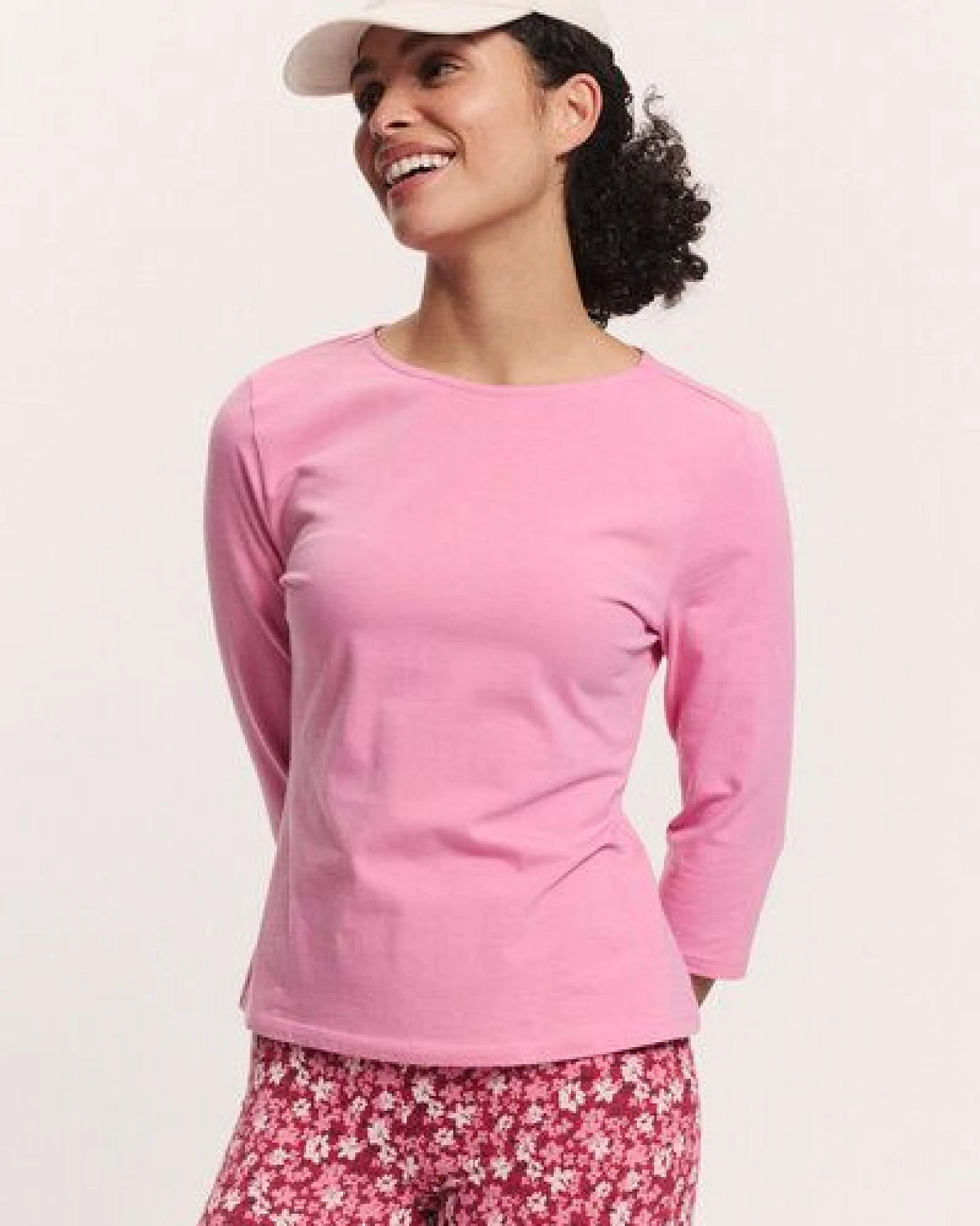 TRANQUILLO Jerseyshirt Jaadee 3/4 Arm aus Bio-Baumwolle (1010018 ) – Ansicht 2