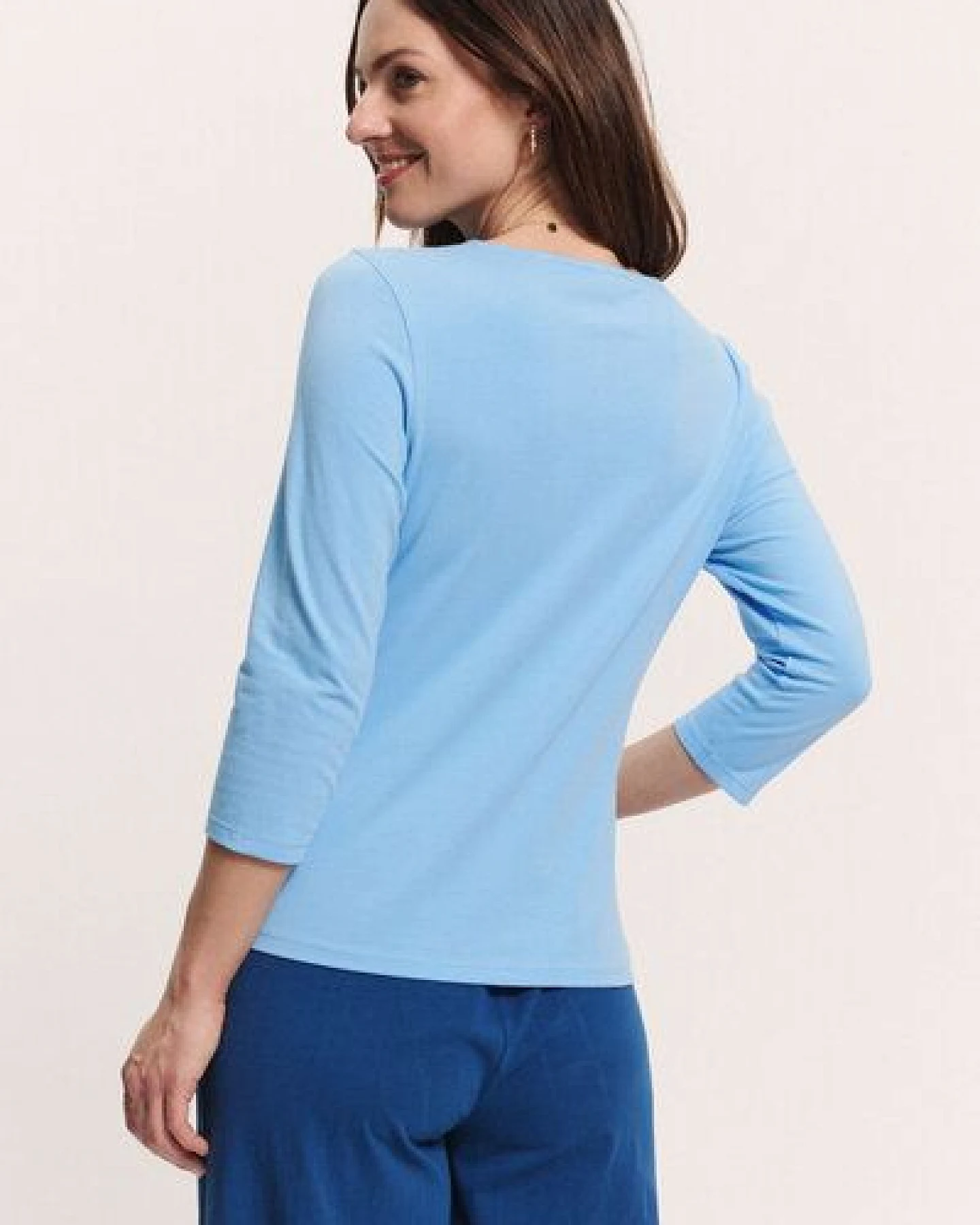 TRANQUILLO Jerseyshirt Jaadee 3/4 Arm aus Bio-Baumwolle (1010018 ) – Ansicht 2