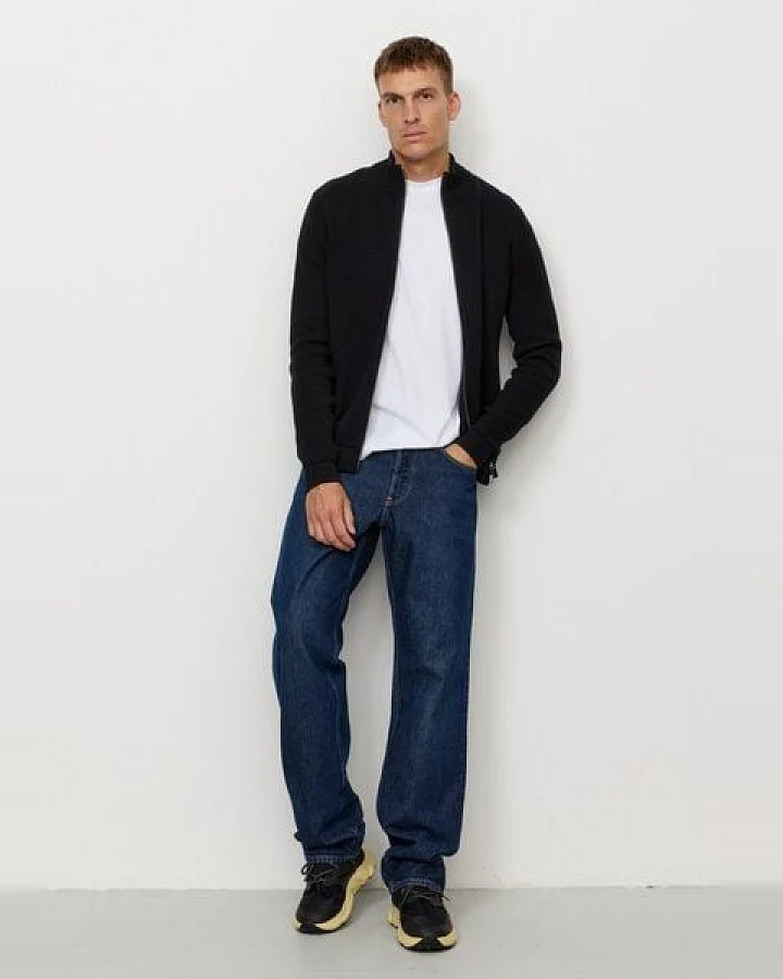 Herren Strickcardigan aus Bio-Baumwolle - TARRAGON - recolution