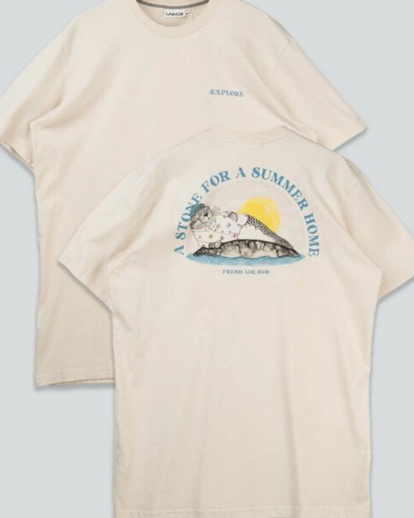 LAKOR VACATION Stone Back T-shirt – Ansicht 2