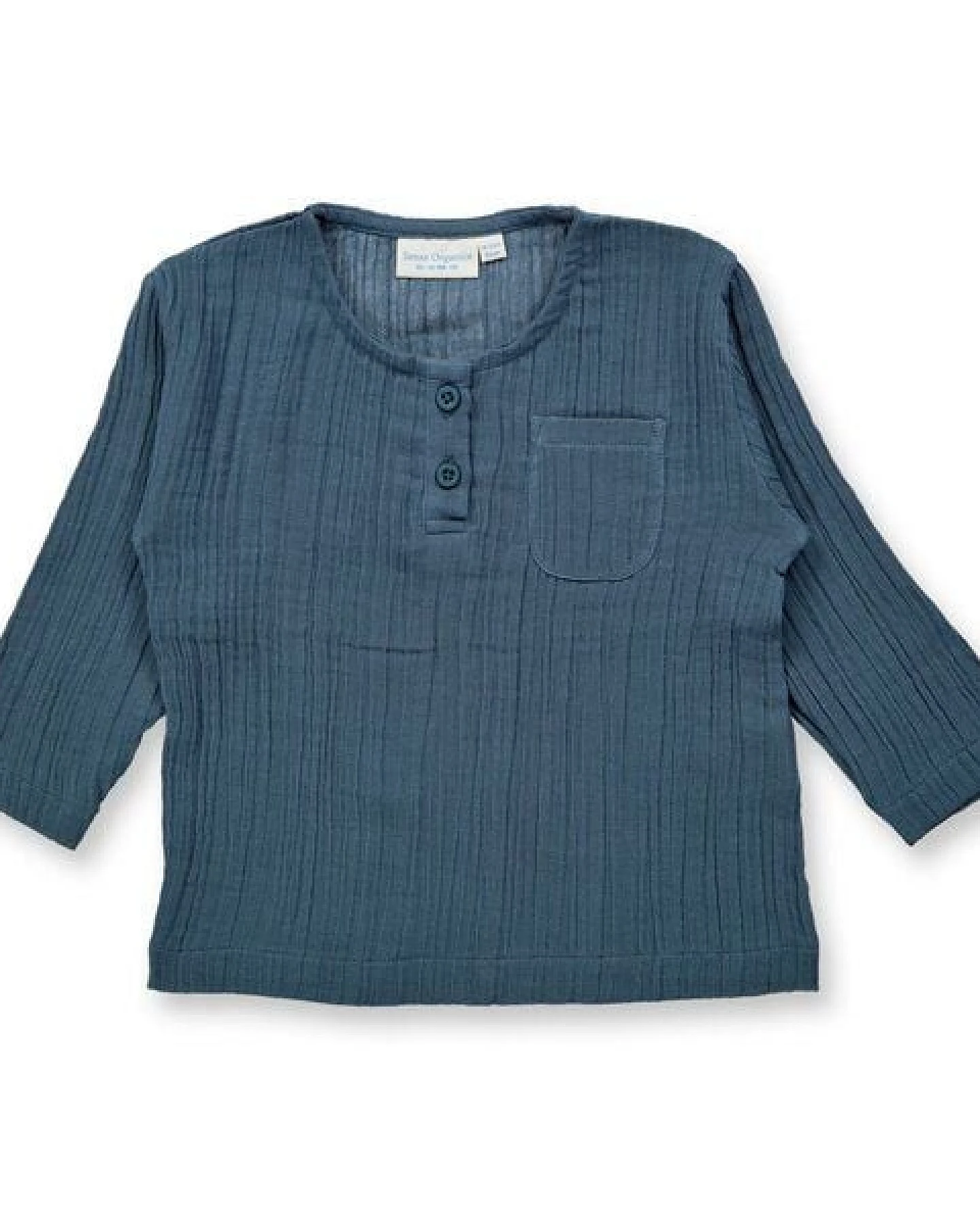 sense-organics Sense Organics Musselin Kinder Langarm Shirt Bio Baumwolle – Ansicht 2