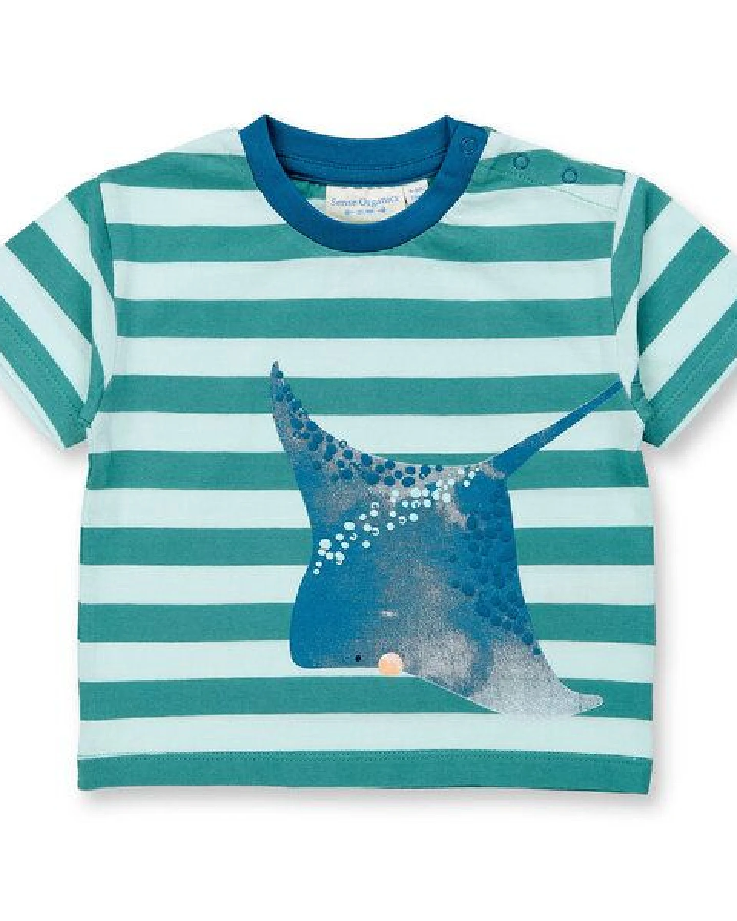 sense-organics Sense Organics Baby T-Shirt Rochen-Motiv Bio Baumwolle – Ansicht 2