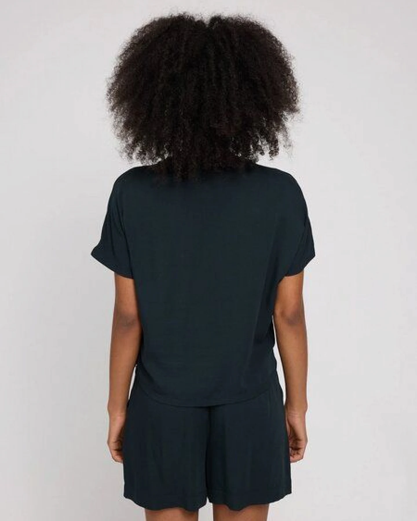 Mazine Crew Neck Viscose T-Shirt - aus Ecovero – Ansicht 3