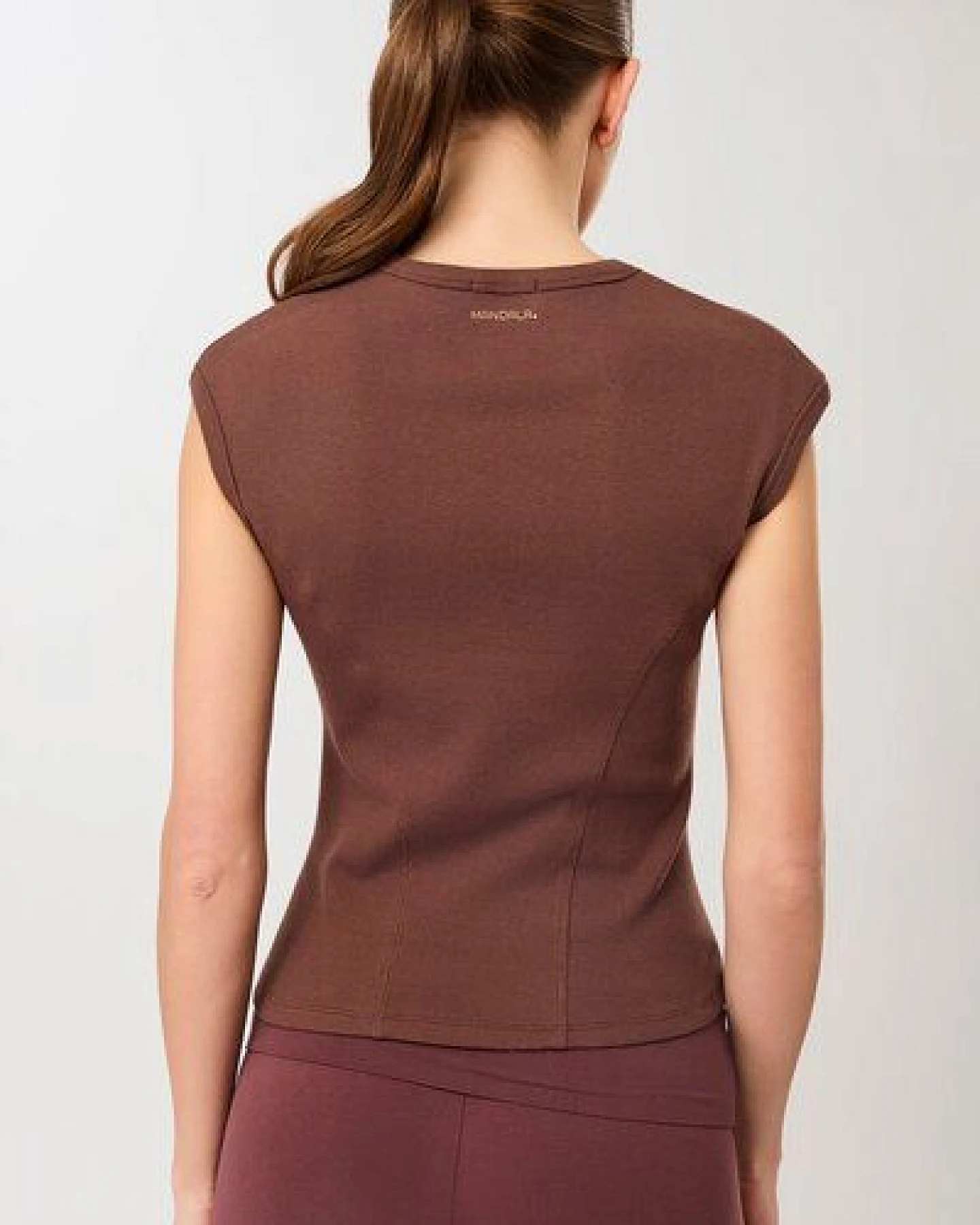 Mandala Ribbed Sport Top – Ansicht 2