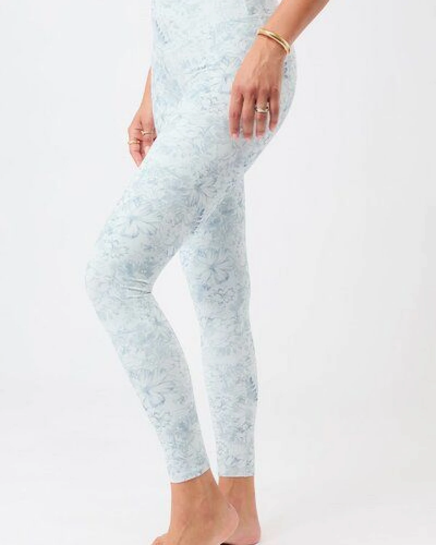 Mandala Monoprinted Tights – Ansicht 3