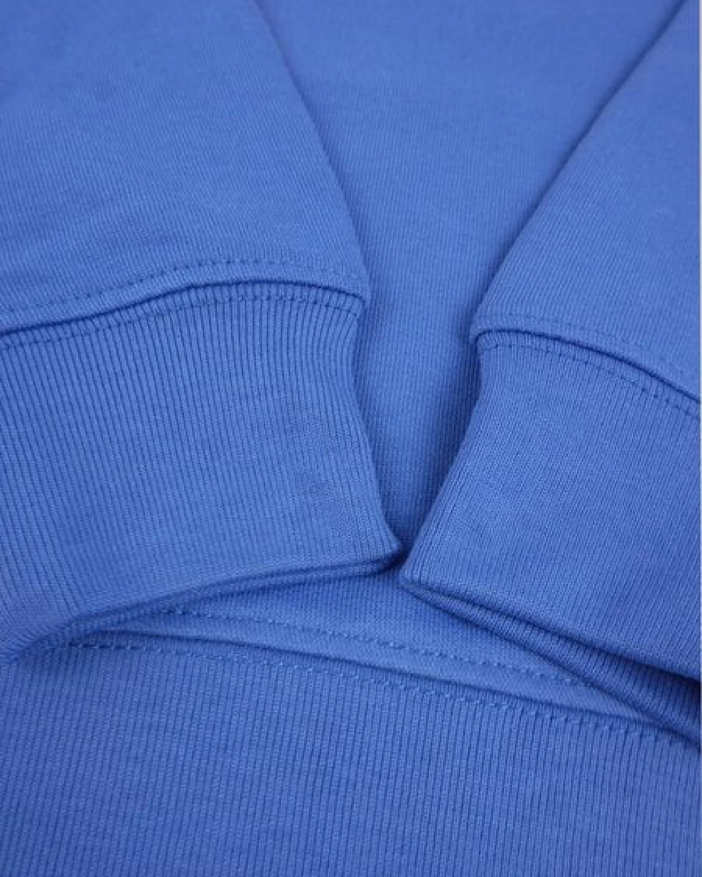 MELAdi Kinder Sweater aus Biobaumwolle - Tomate auf Aqua Blue – Ansicht 4