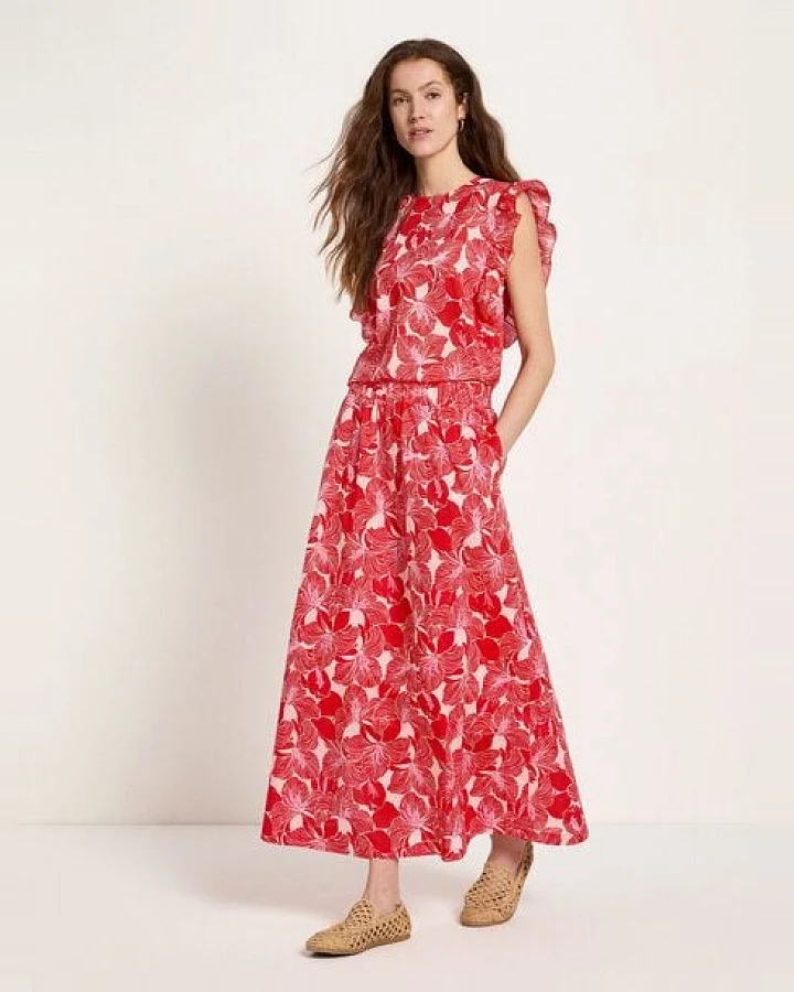 Print Bloom Red