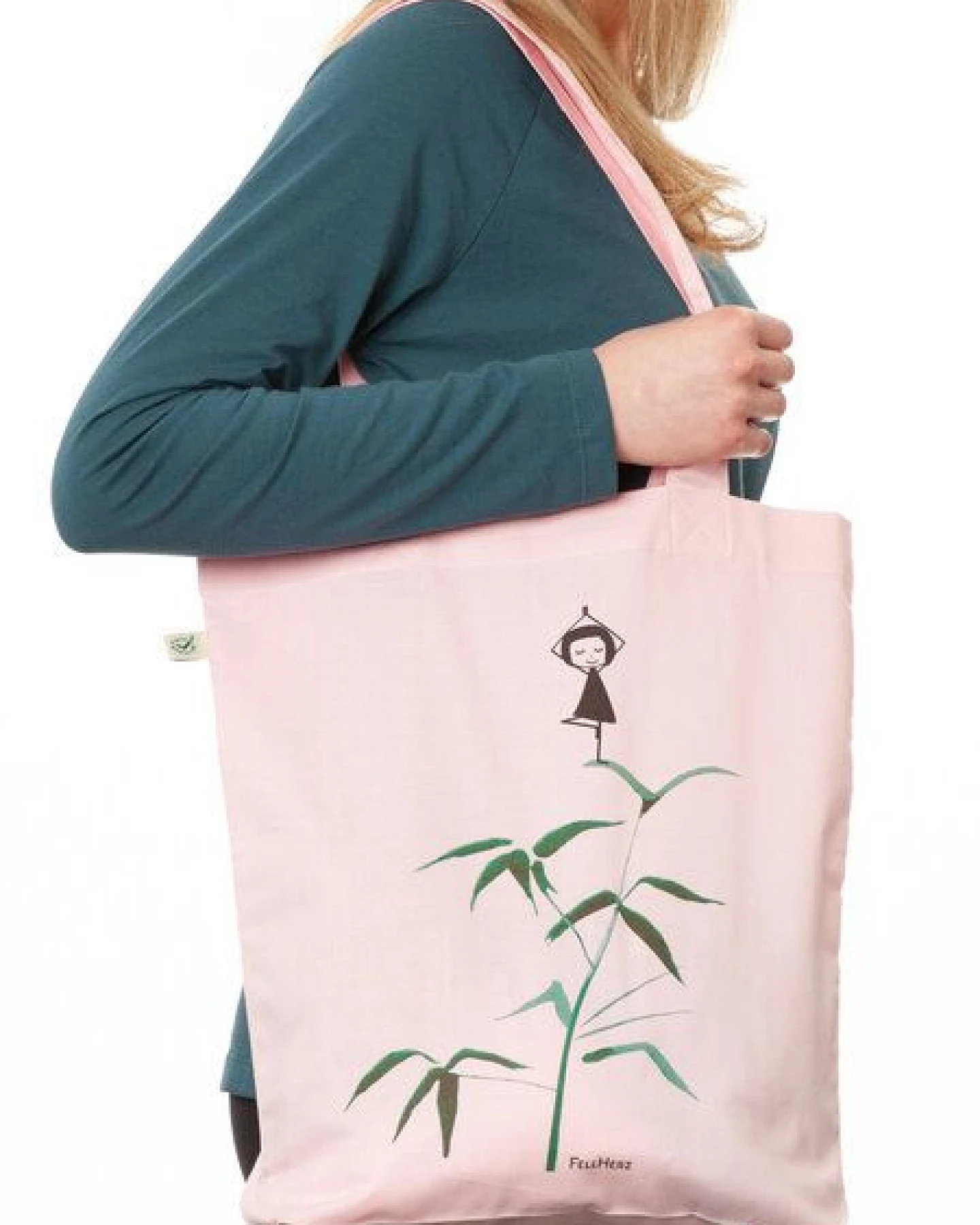 FellHerz Tote Bag bio & fair & nachhaltig – Ansicht 4