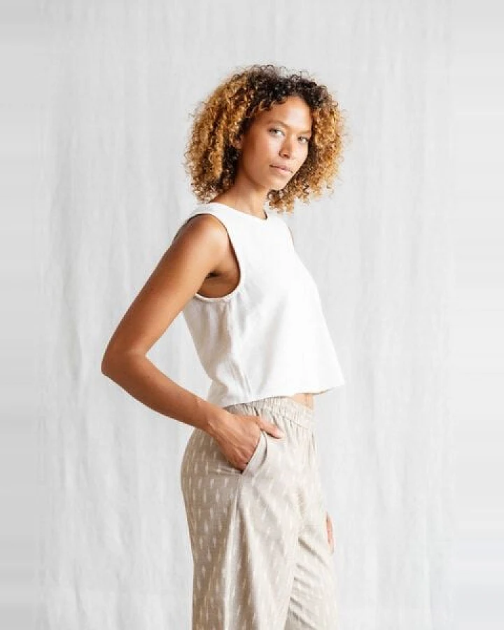 Jyoti - Fair Works Peace-Silk Top Kiran
