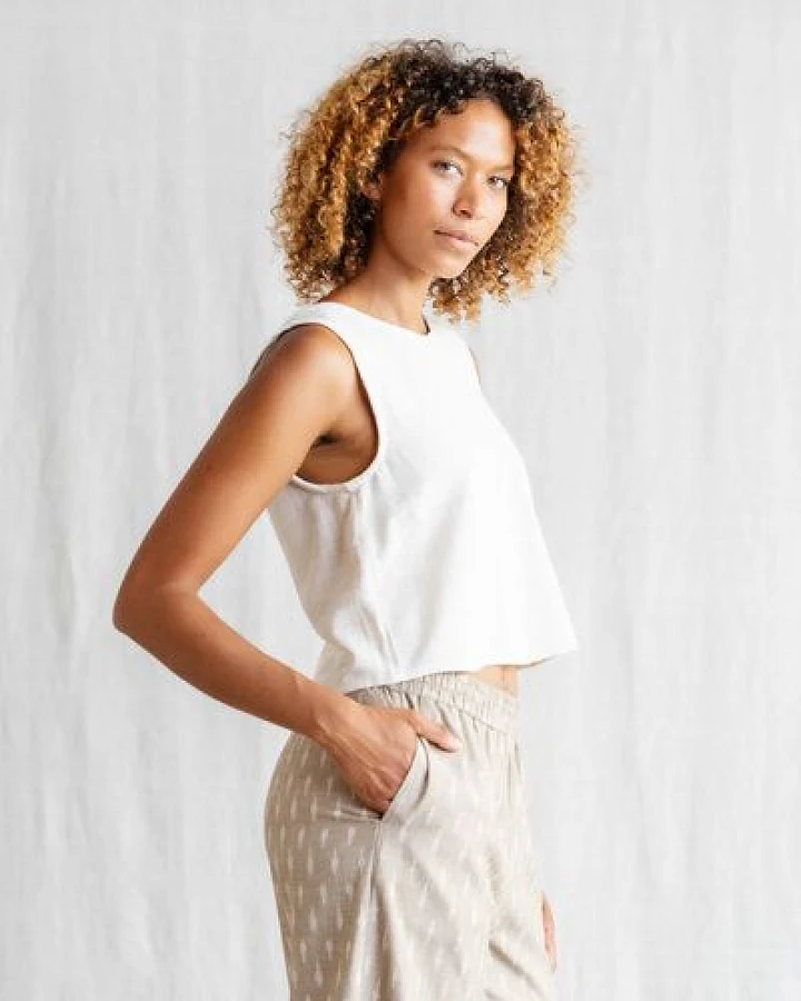 Jyoti - Fair Works Peace-Silk Top Kiran