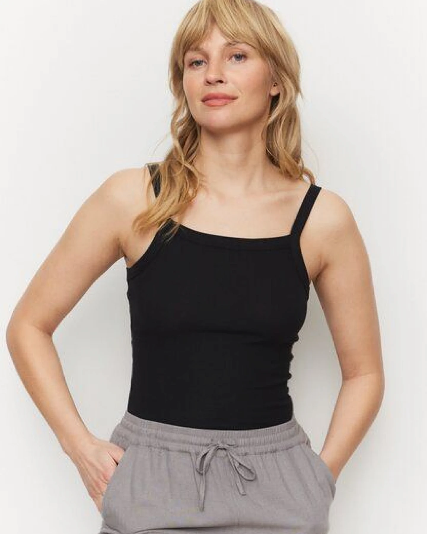 Damen Rib Top aus LENZING Modal Mix - DAISY - recolution – Ansicht 2