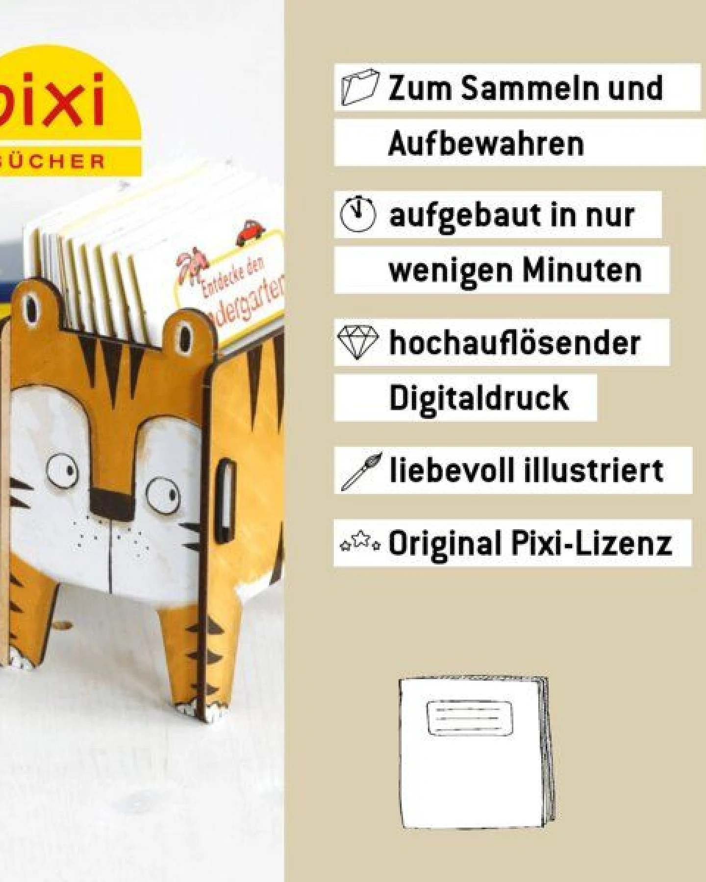 WERKHAUS Pixi-Tiger – Ansicht 3
