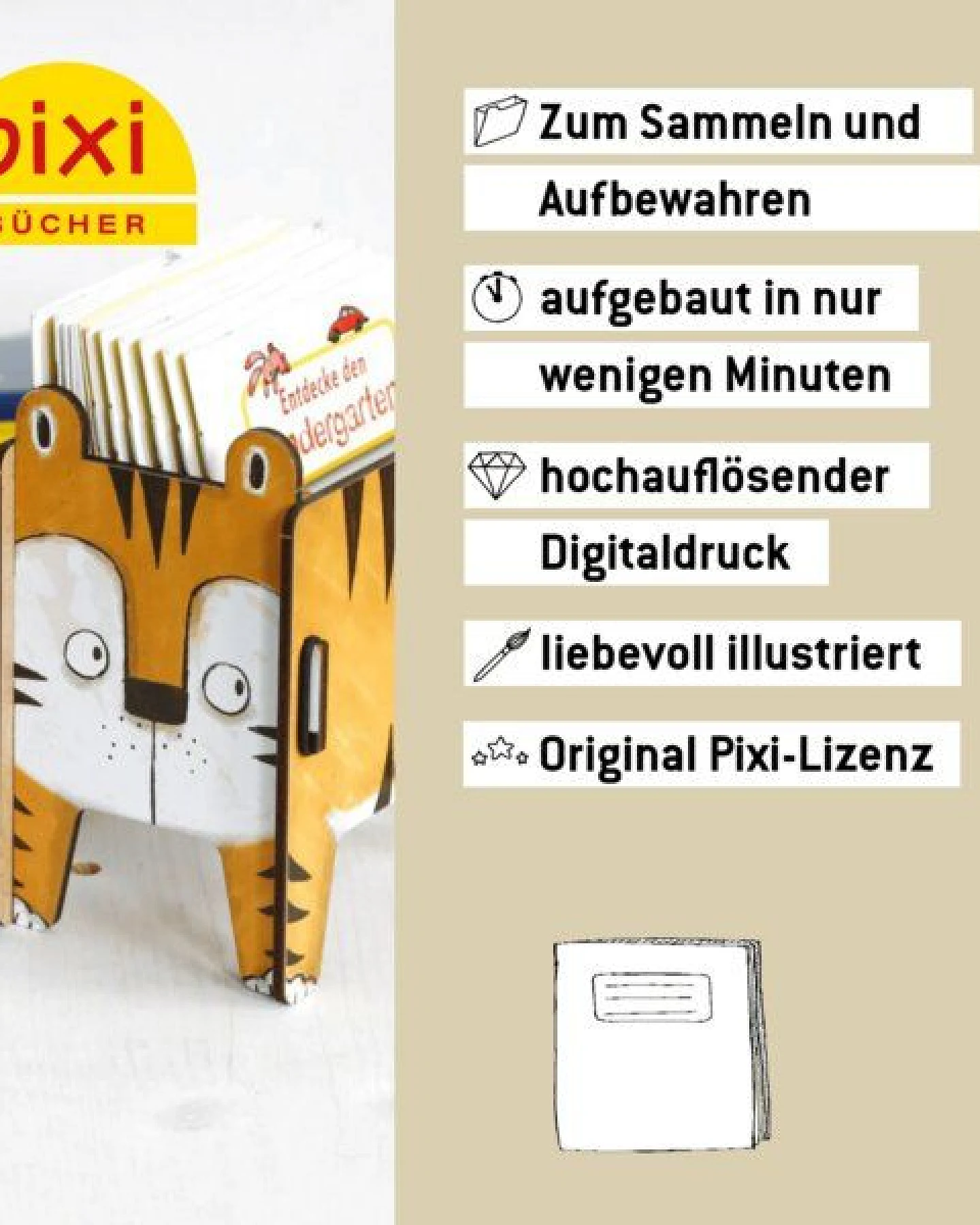 WERKHAUS Pixi-Tiger – Ansicht 3