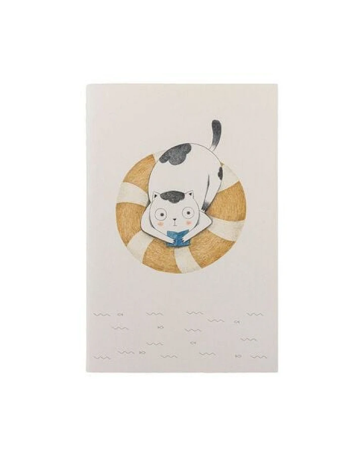 TRANQUILLO Notizbuch A5 SPLASHY CAT (NB263, NB264, NB265)