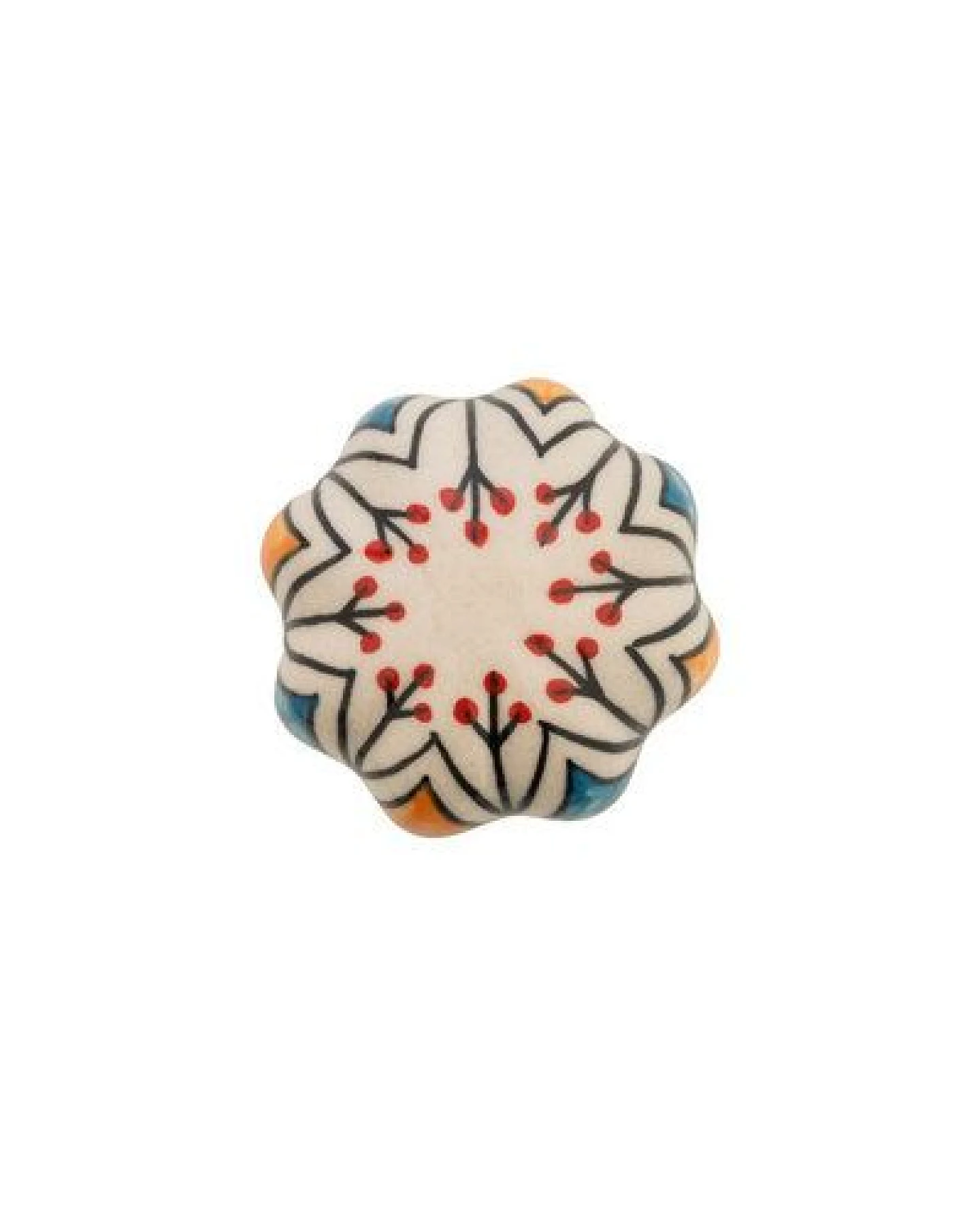 TRANQUILLO Flaschenverschluss FLORAL aus Keramik – Ansicht 2