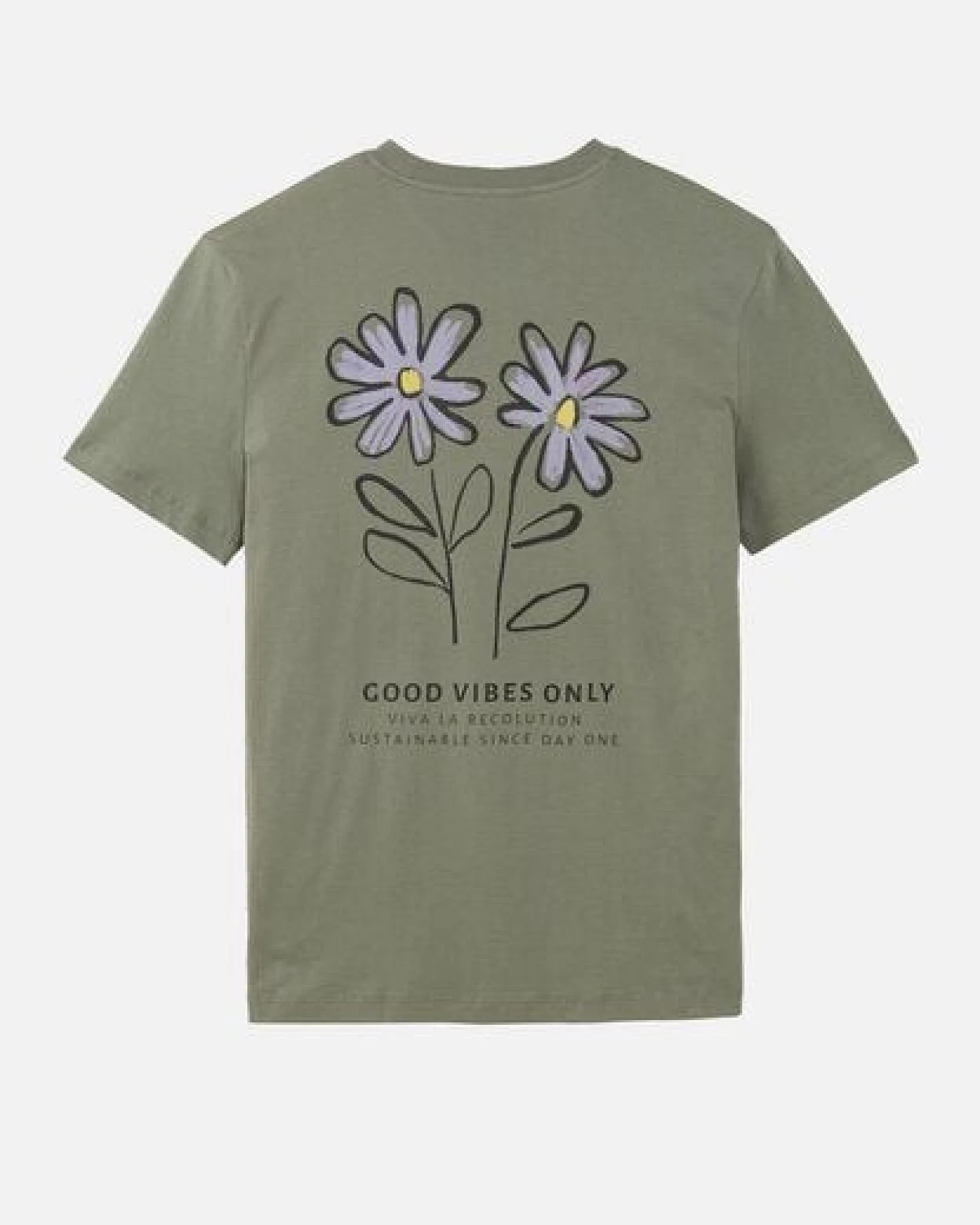 Herren T-Shirt aus Bio-Baumwolle - AGAVE GOOD VIBES - recolution – Ansicht 3
