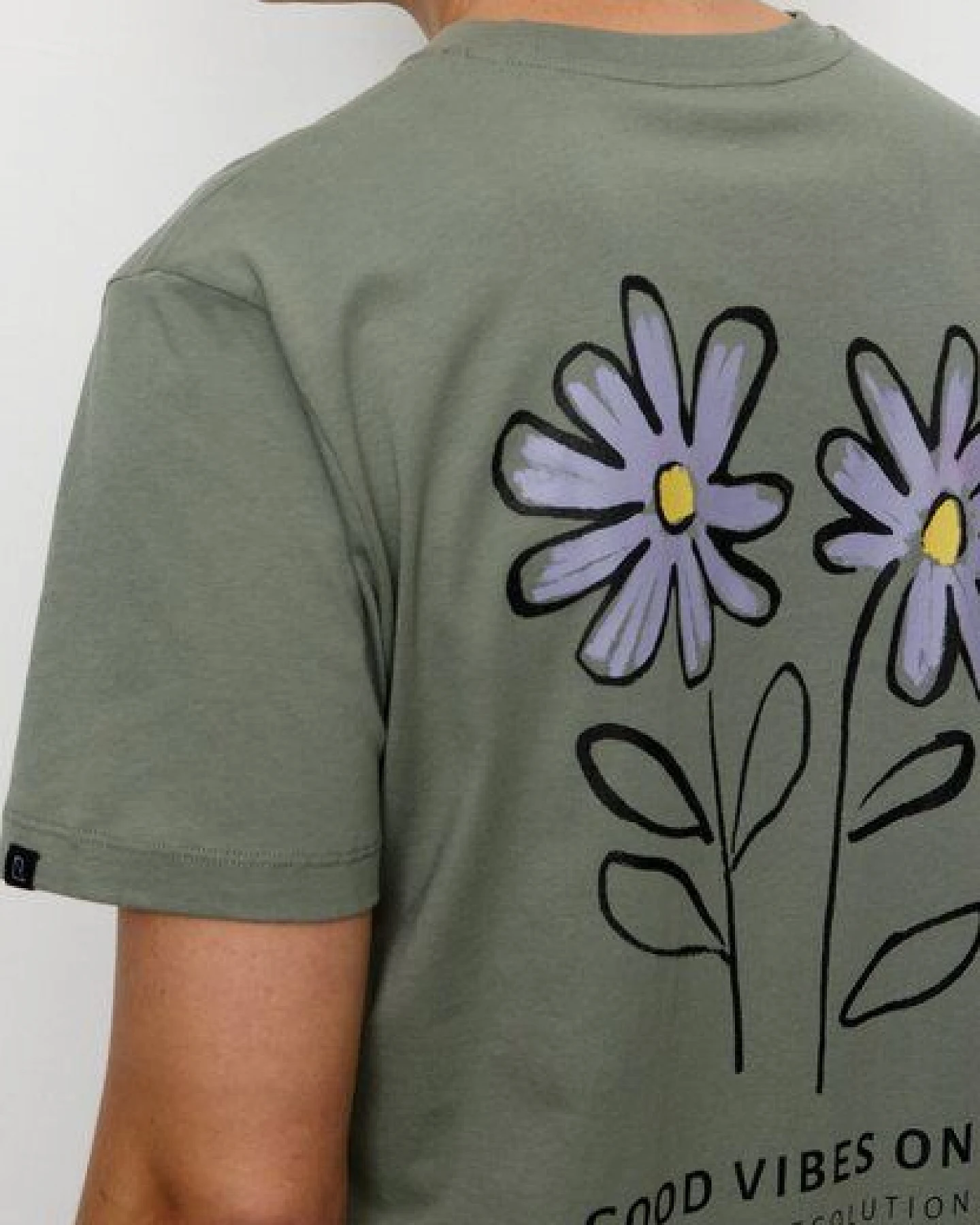 Herren T-Shirt aus Bio-Baumwolle - AGAVE GOOD VIBES - recolution – Ansicht 4