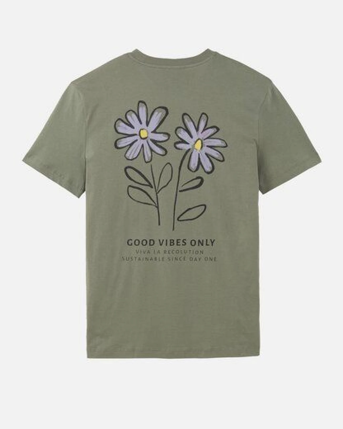 Herren T-Shirt aus Bio-Baumwolle - AGAVE GOOD VIBES - recolution – Ansicht 3