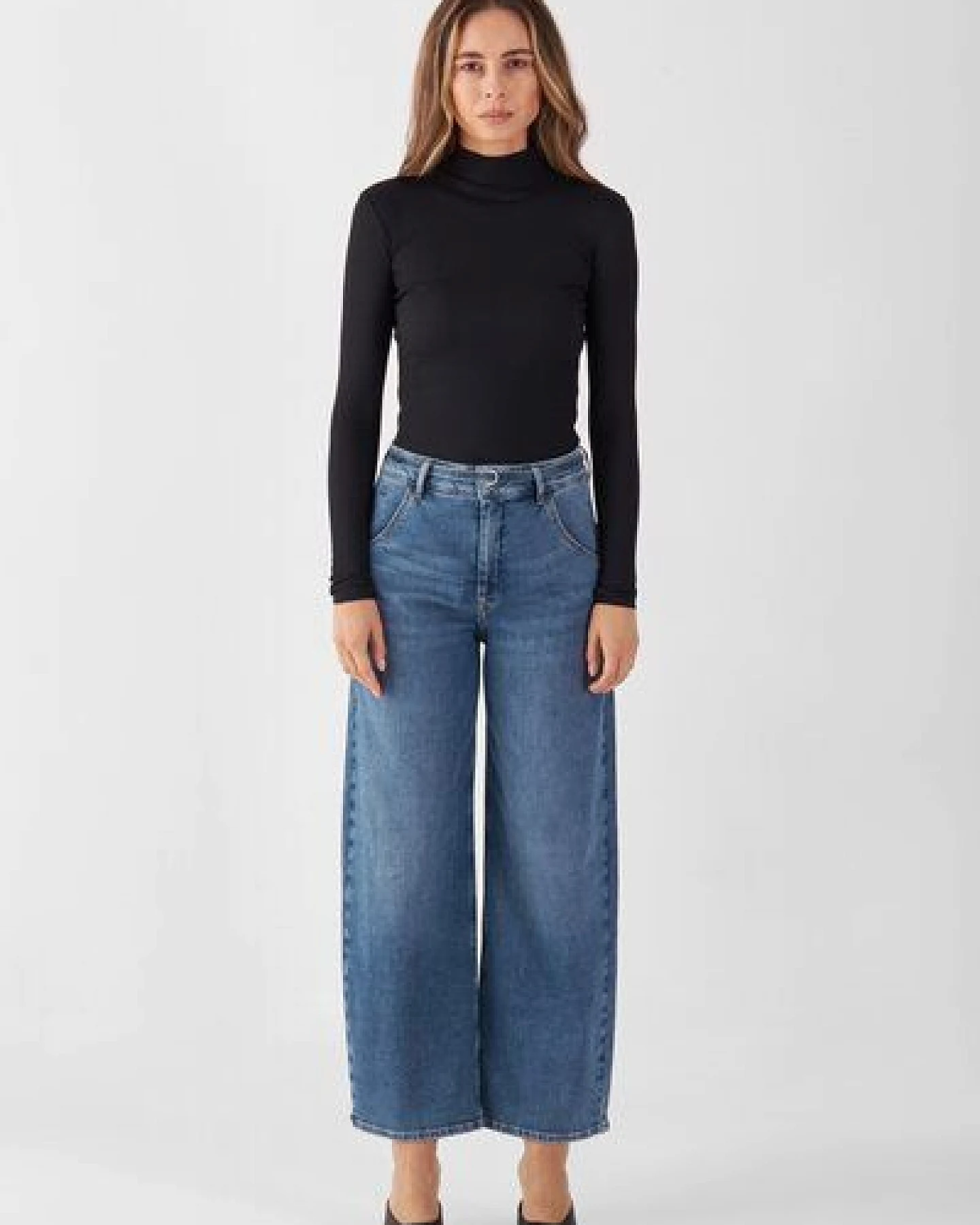 DAWN Jeans BLINK Wide Barrel Vintage Blue – Ansicht 2
