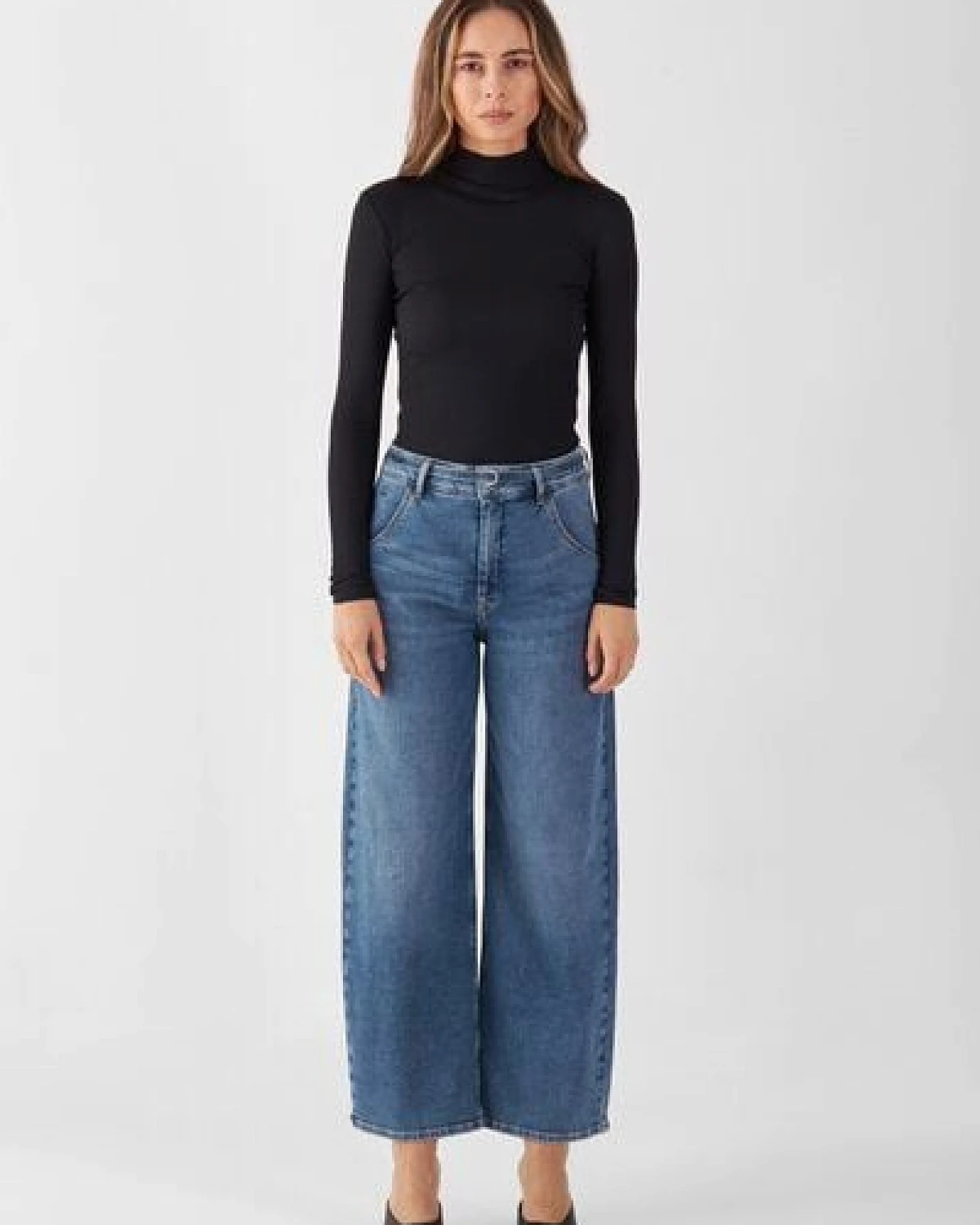DAWN Jeans BLINK Wide Barrel Vintage Blue – Ansicht 2