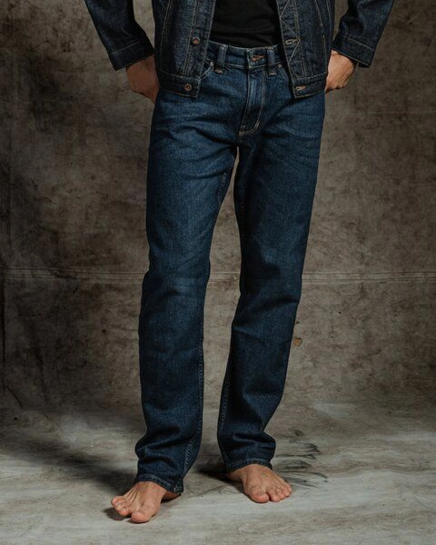 Kuyichi Herren Jeans SCOTT Straight mit regenerativer Baumwolle (basic blue) – Ansicht 3