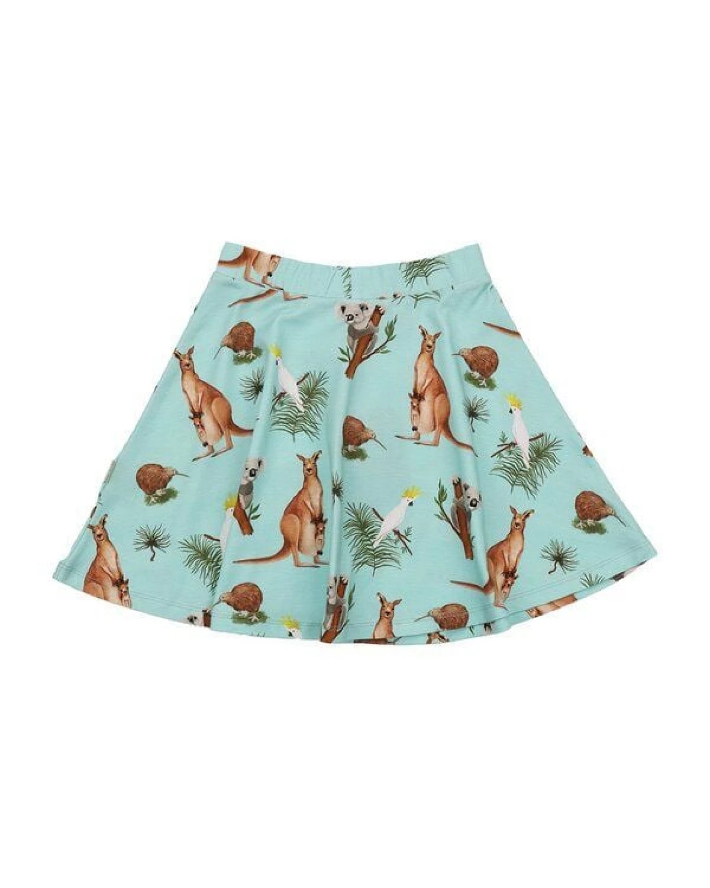 Rock Mint Kängurus & Koalas Allover-Print Bio-Baumwolle GOTS – Walkiddy – Ansicht 4