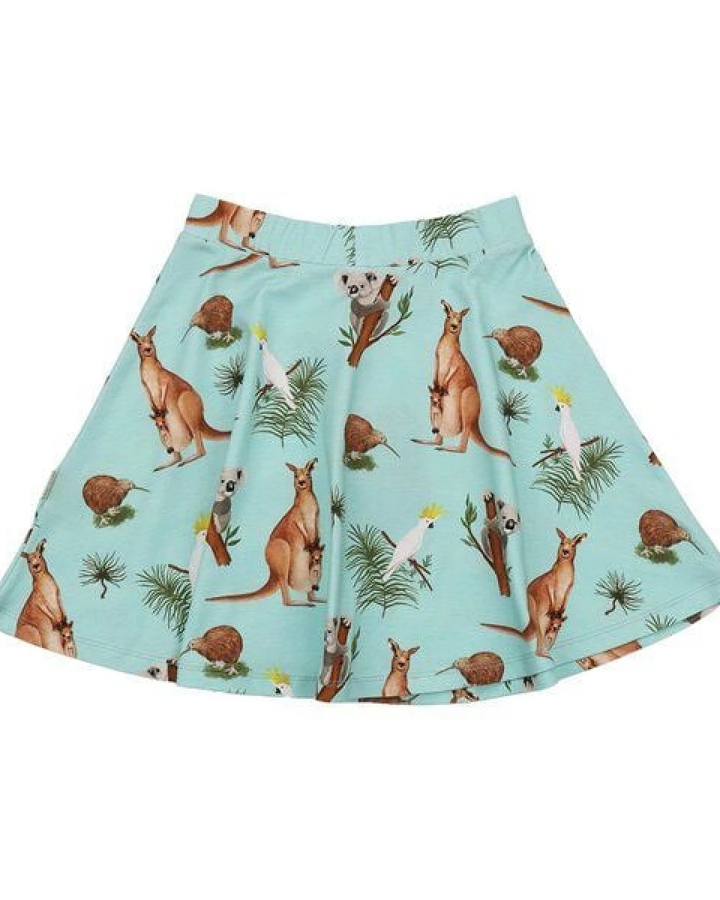 Rock Mint Kängurus & Koalas Allover-Print Bio-Baumwolle GOTS – Walkiddy – Ansicht 4