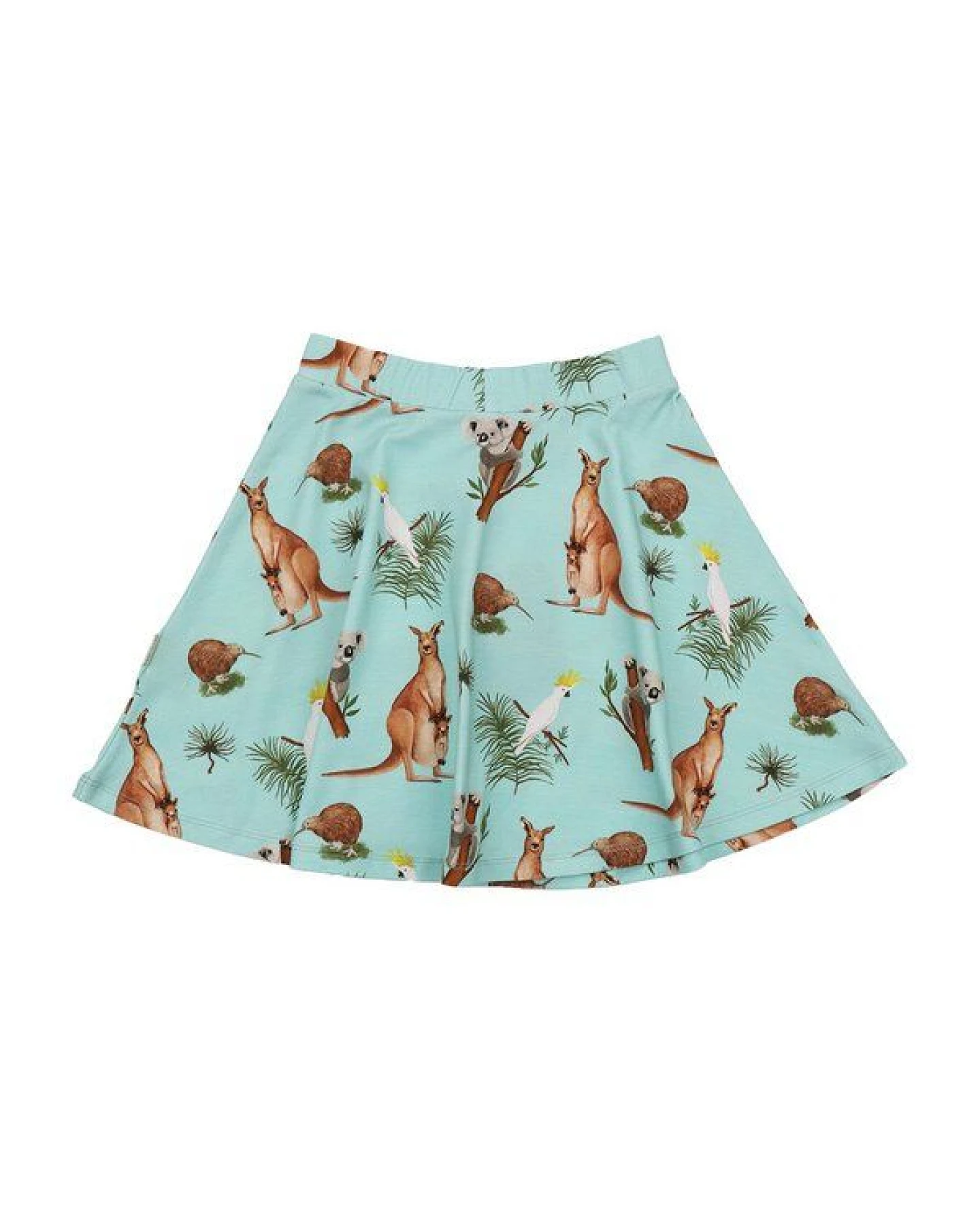 Rock Mint Kängurus & Koalas Allover-Print Bio-Baumwolle GOTS – Walkiddy – Ansicht 4