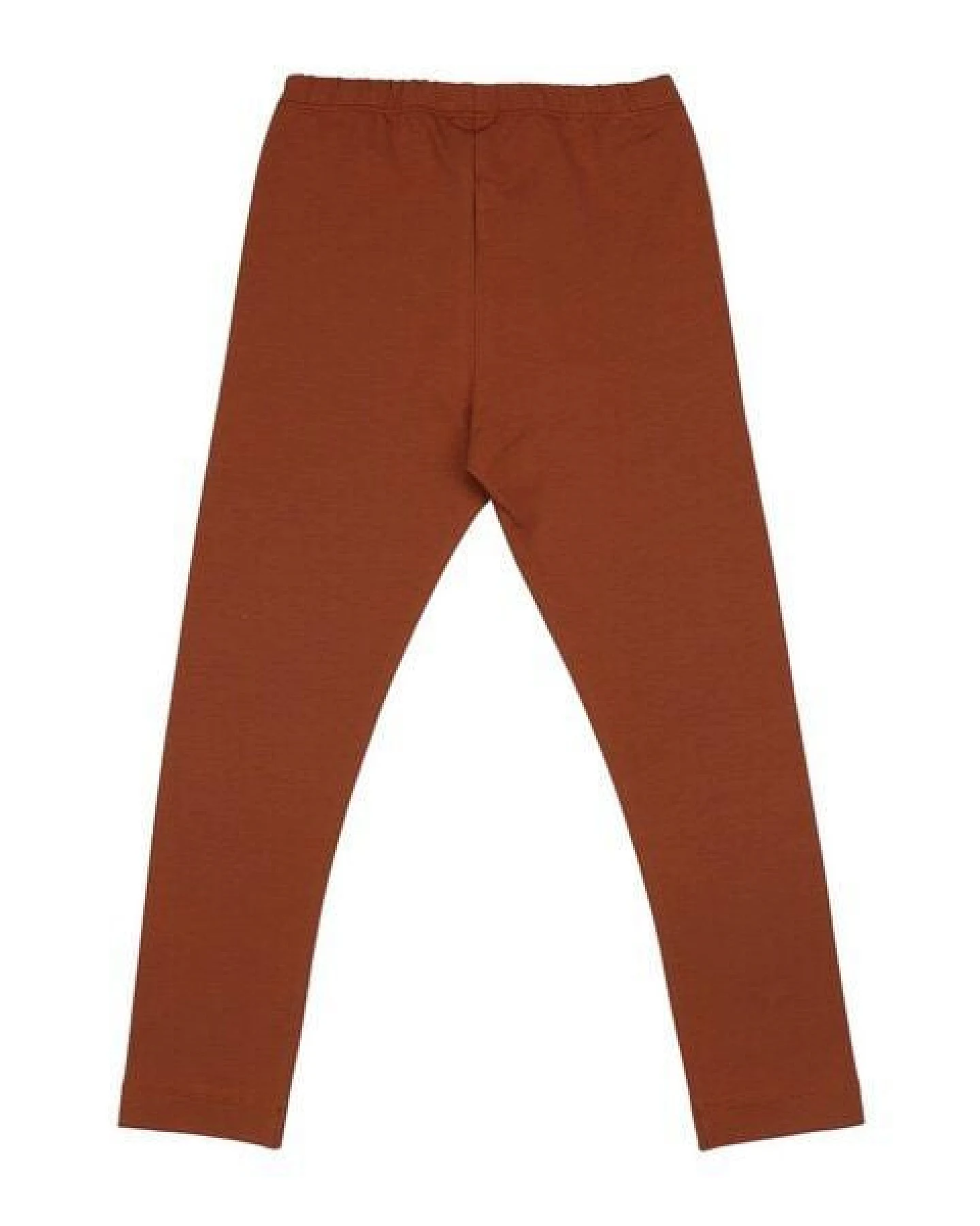 Leggings Braun Uni Bio-Baumwolle GOTS – Walkiddy – Ansicht 3