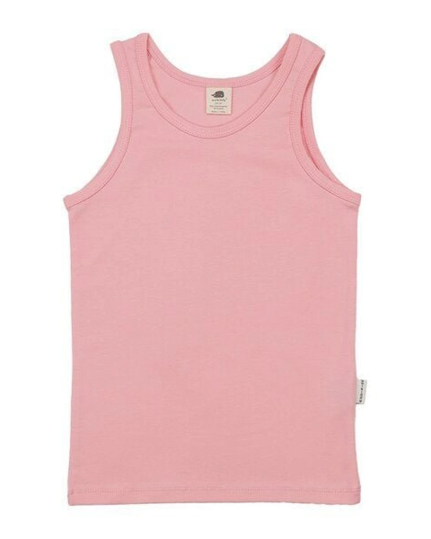 Unterhemd Rosa Pferde-Print Allover Bio-Baumwolle GOTS – Walkiddy – Ansicht 4
