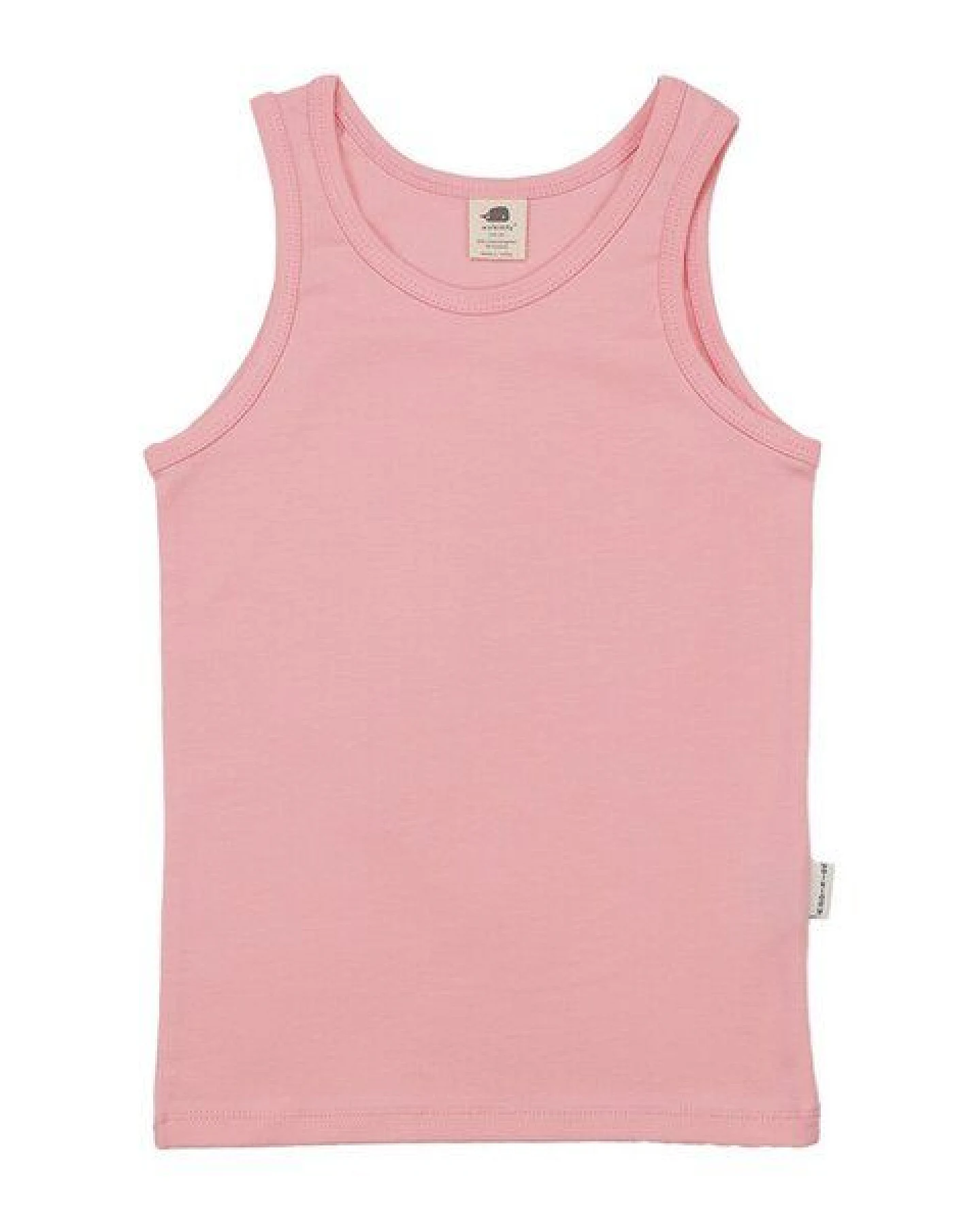 Unterhemd Rosa Pferde-Print Allover Bio-Baumwolle GOTS – Walkiddy – Ansicht 4