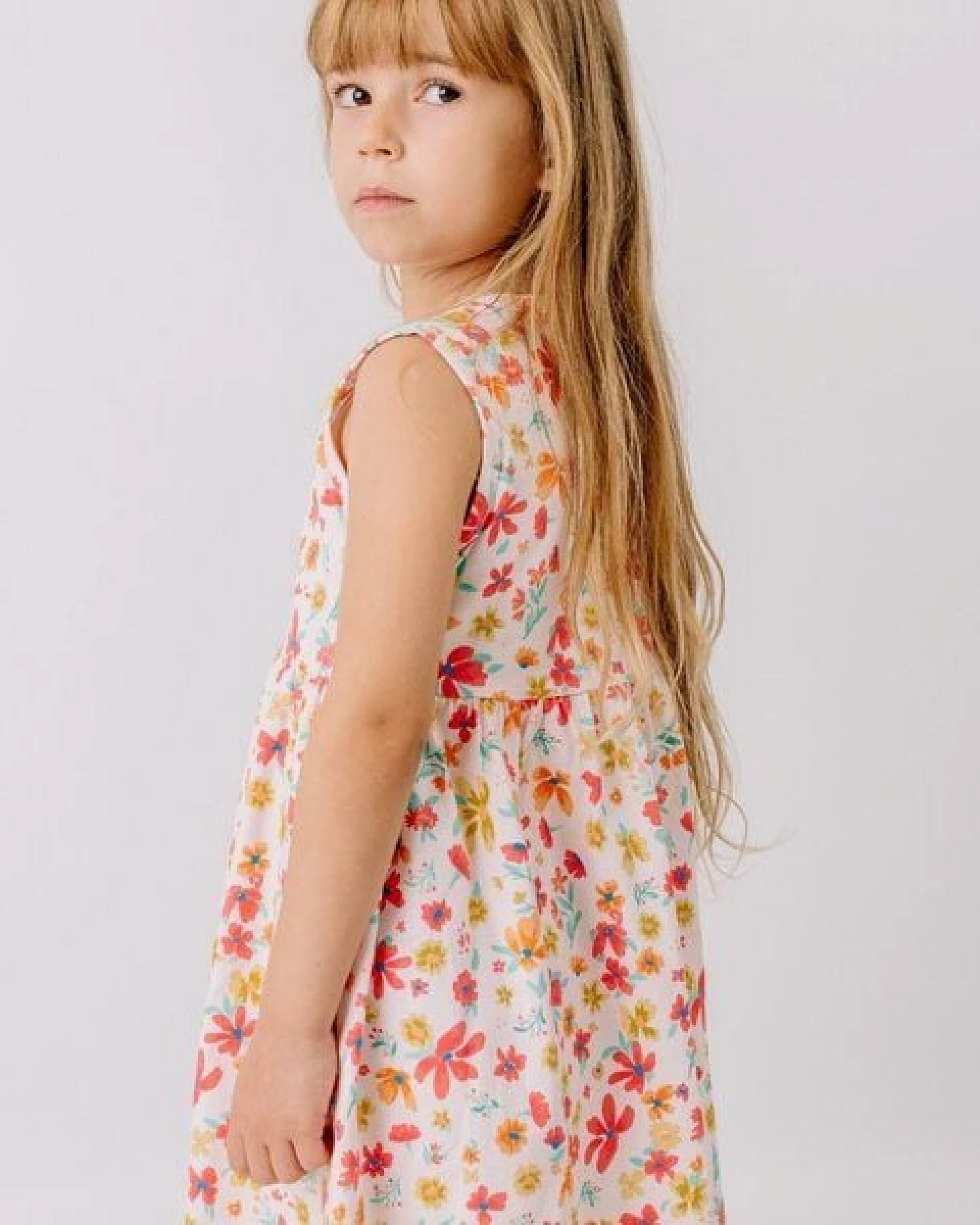 Walkiddy Flower Garden-Sleeveless Dress – Ansicht 3