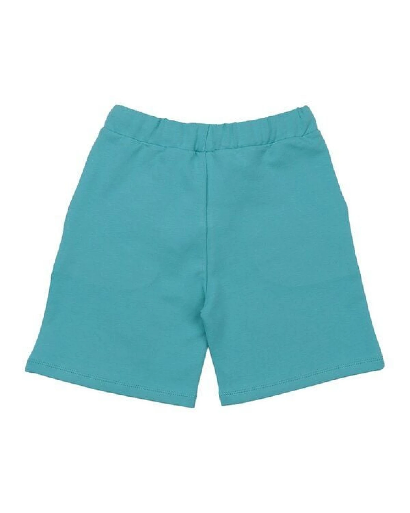 Shorts Petrol Uni Bio-Baumwolle GOTS – Walkiddy – Ansicht 3