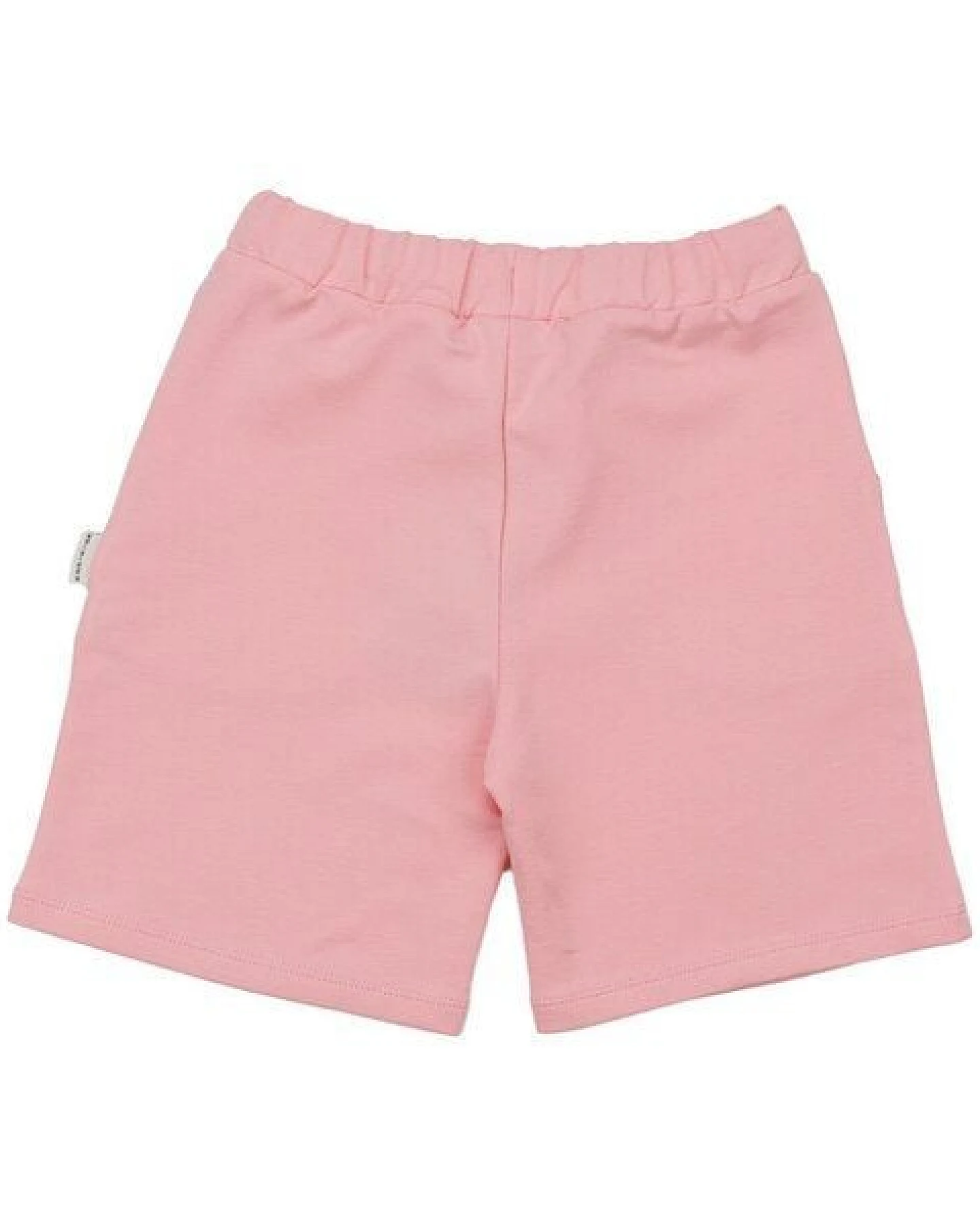 Shorts Rosa Uni Bio-Baumwolle GOTS – Walkiddy – Ansicht 3