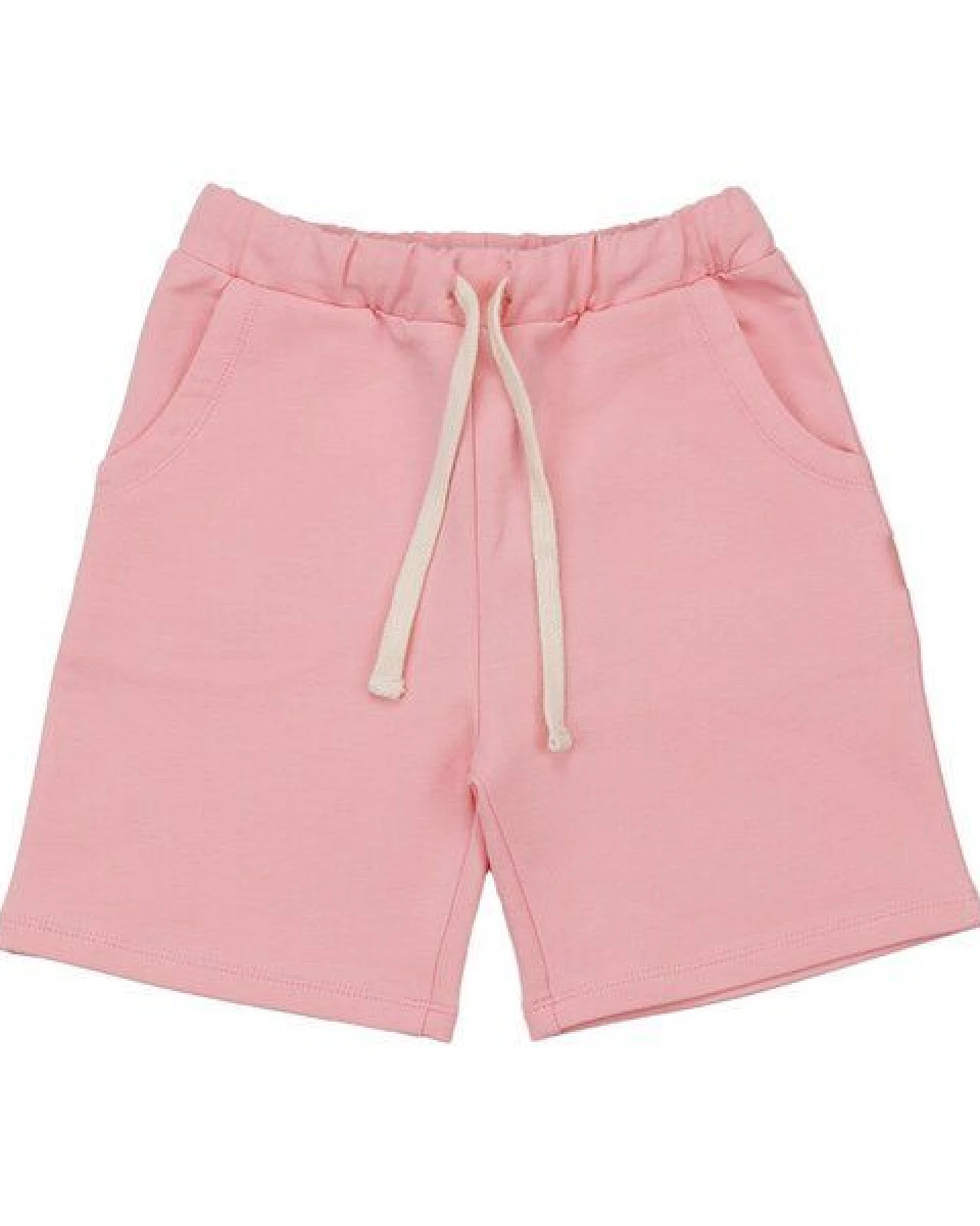 Shorts Rosa Uni Bio-Baumwolle GOTS – Walkiddy – Ansicht 2
