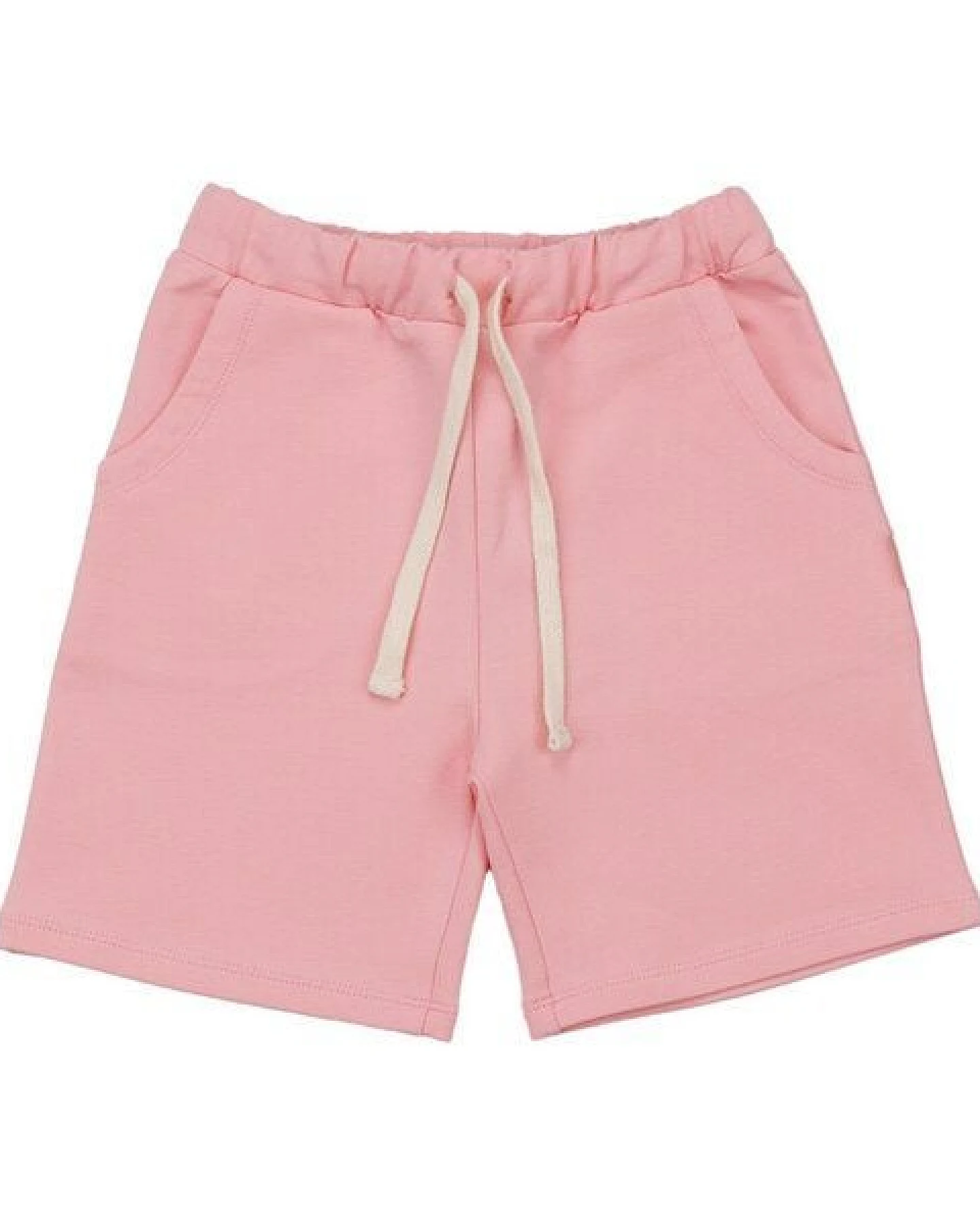 Shorts Rosa Uni Bio-Baumwolle GOTS – Walkiddy – Ansicht 2