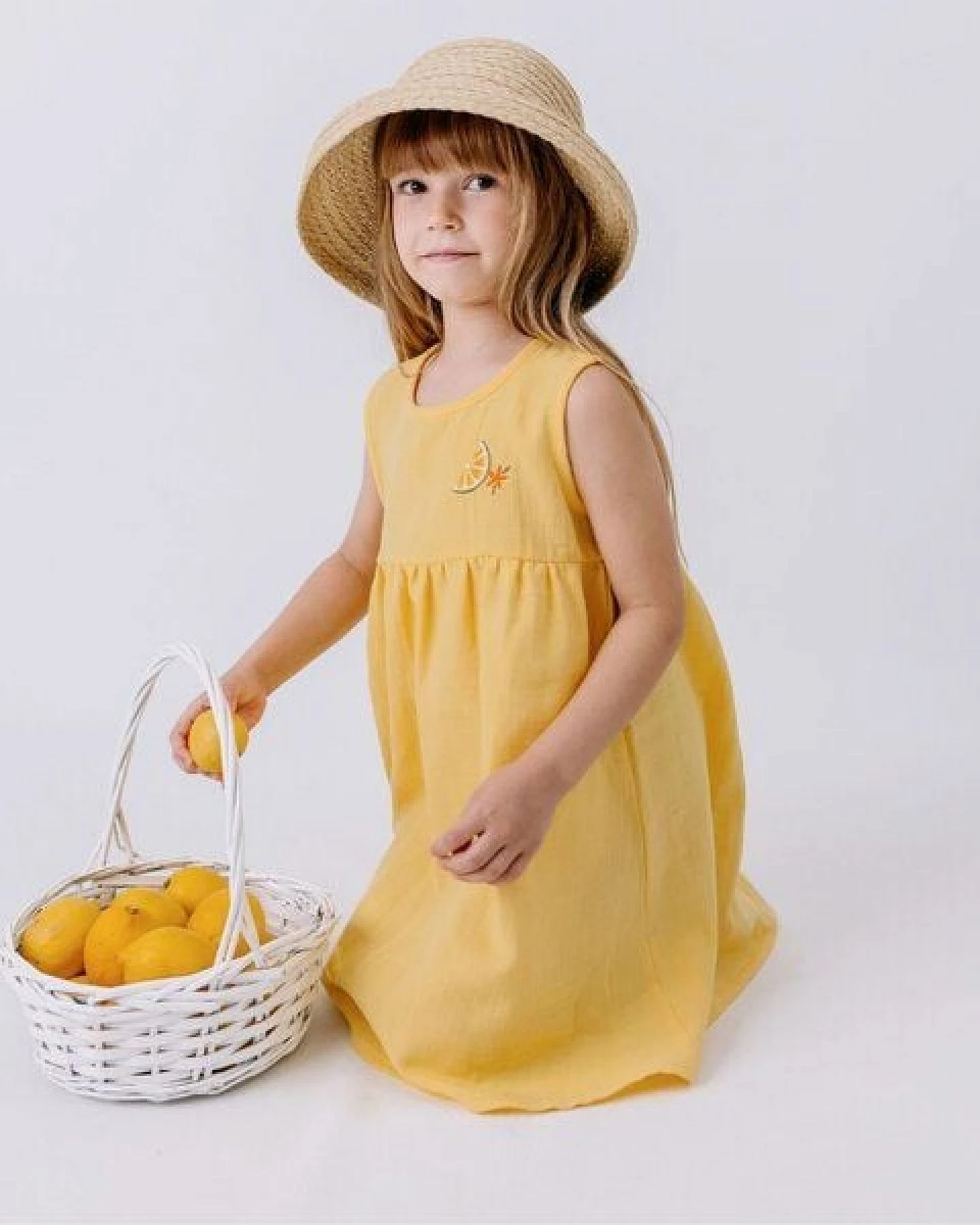 Walkiddy Golden Sun-Sleeveless Dress – Ansicht 3