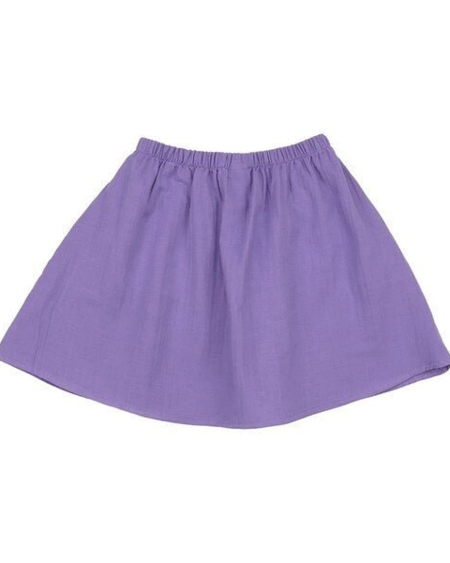 Rock Lavendel uni Musselin Bio-Baumwolle GOTS – Walkiddy – Ansicht 4