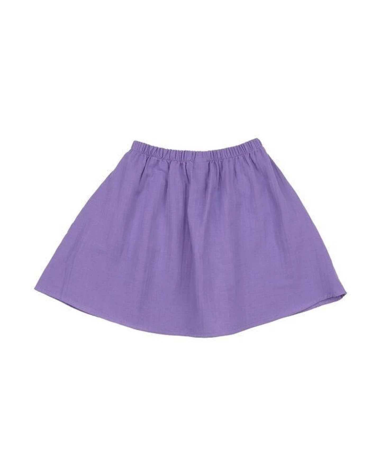 Rock Lavendel uni Musselin Bio-Baumwolle GOTS – Walkiddy – Ansicht 4