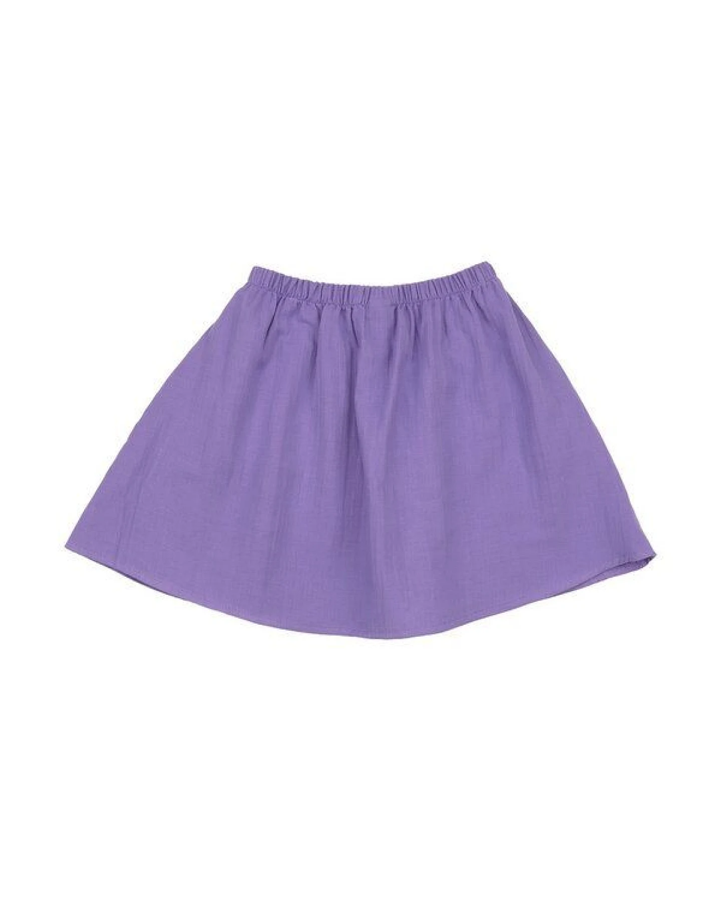 Rock Lavendel uni Musselin Bio-Baumwolle GOTS – Walkiddy – Ansicht 4