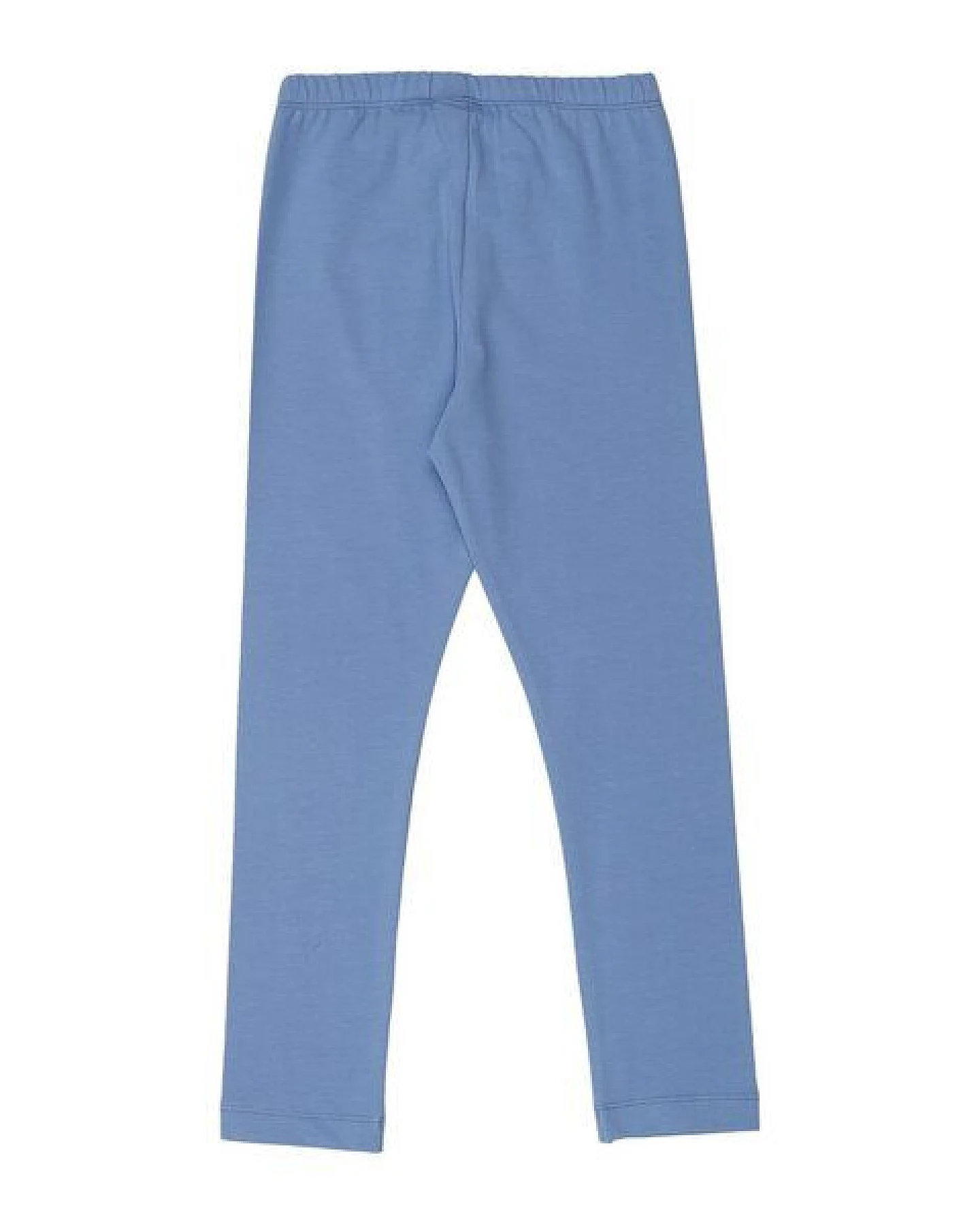 Leggings Blau Uni Bio-Baumwolle GOTS – Walkiddy – Ansicht 3