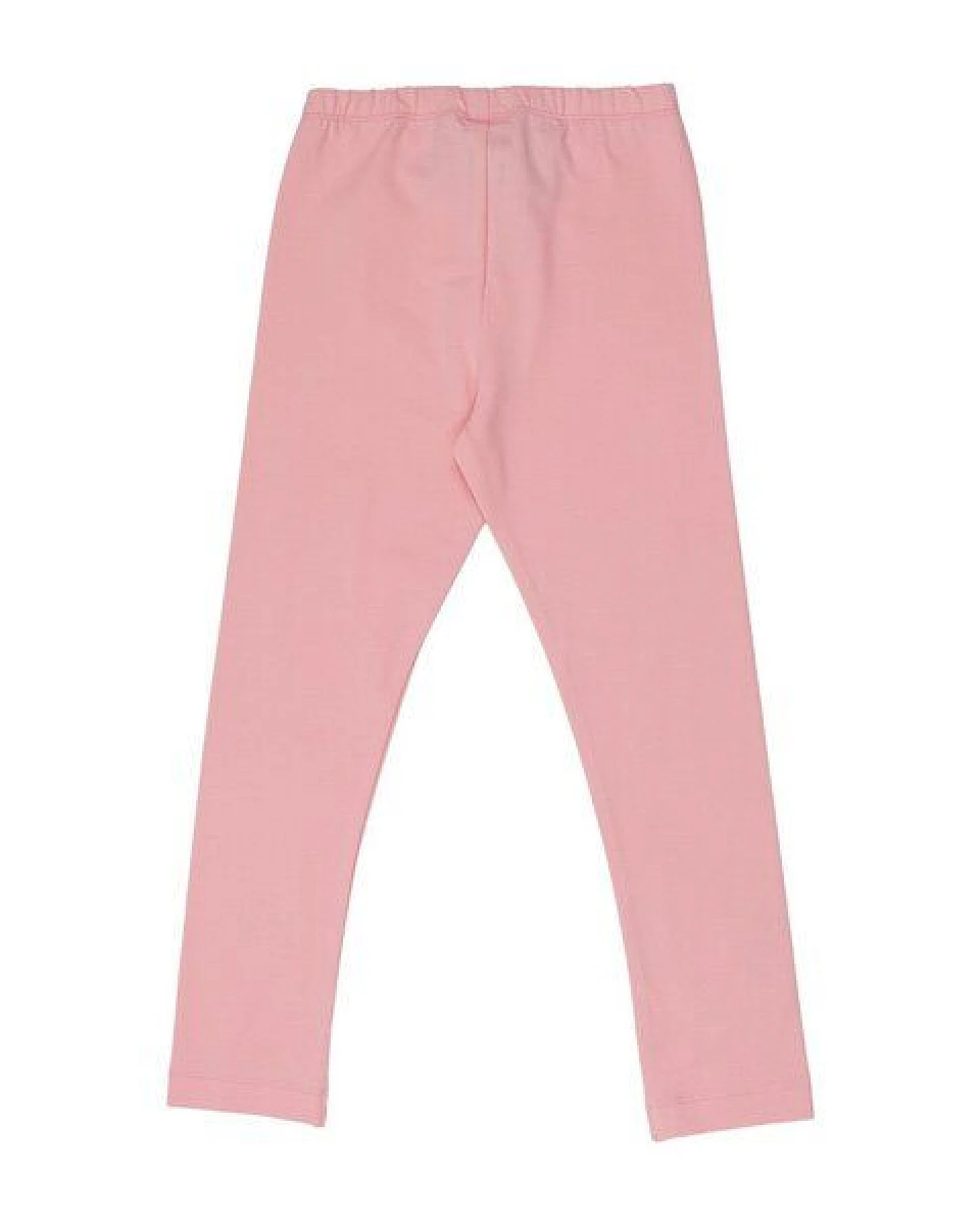 Leggings Rosa Uni Bio-Baumwolle GOTS – Walkiddy – Ansicht 3