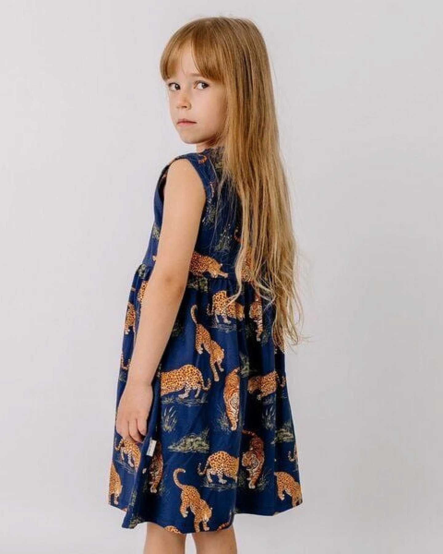 Walkiddy Tigers and Leopards-Sleeveless Dress – Ansicht 3