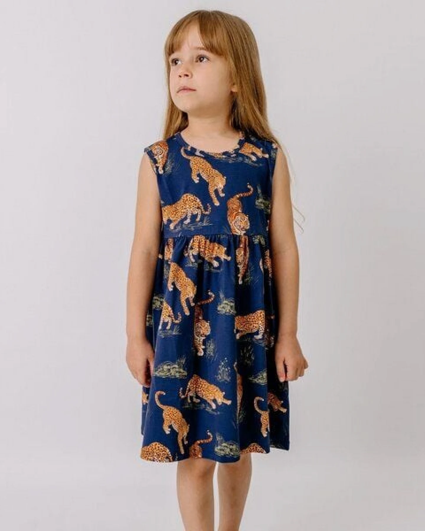 Walkiddy Tigers and Leopards-Sleeveless Dress – Ansicht 2