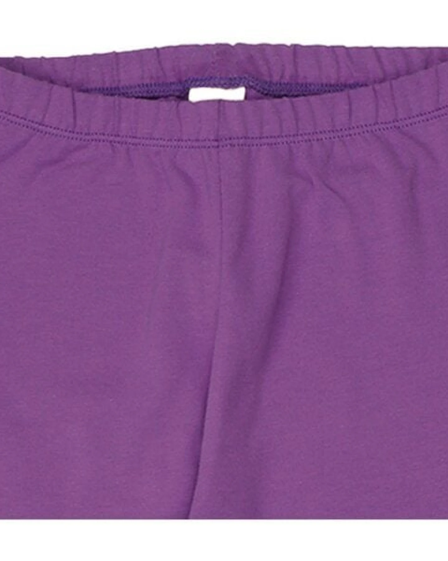 3/4-Leggings Lila Uni Bio-Baumwolle GOTS – Walkiddy – Ansicht 3