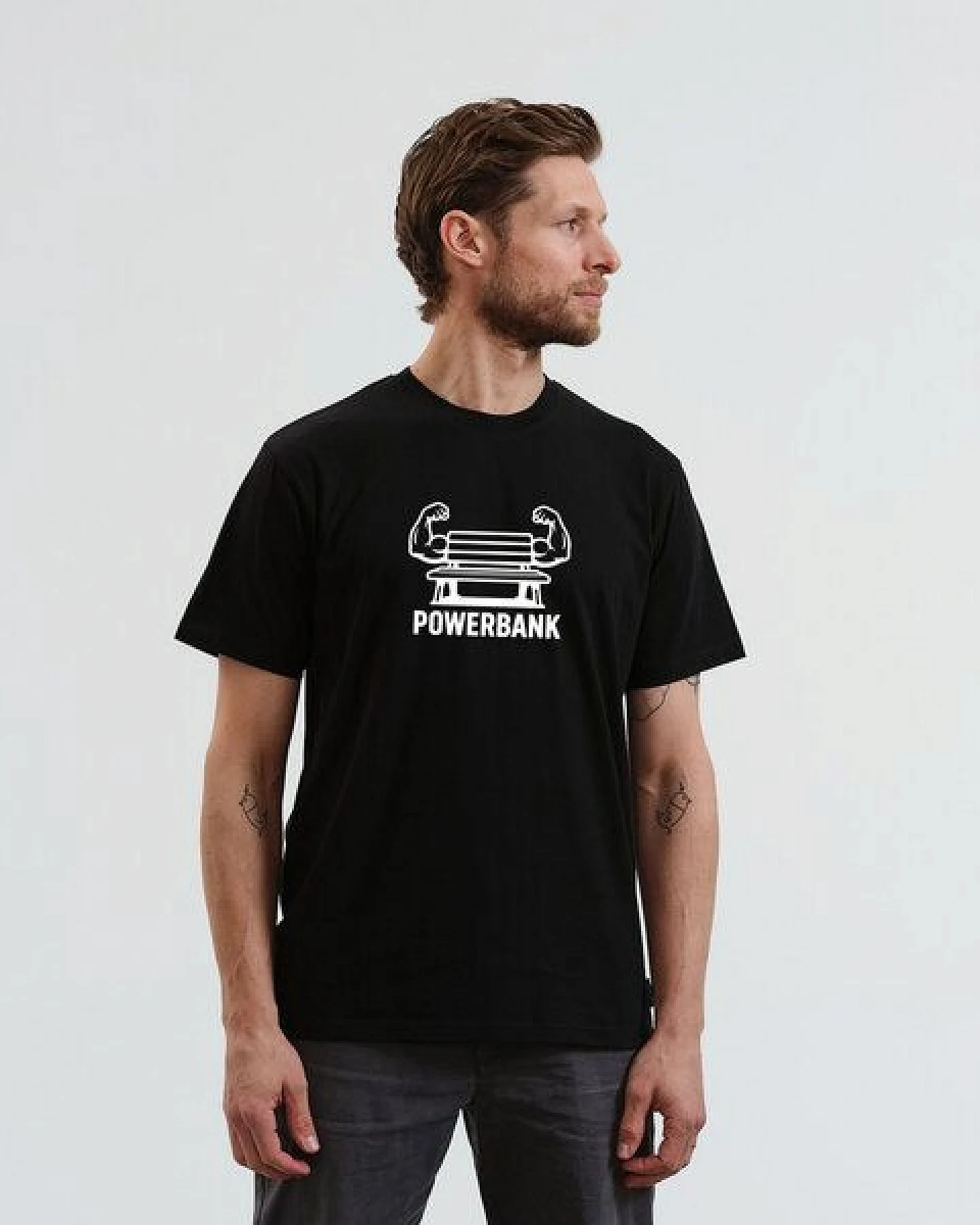 GARY MASH Shirt Powerbank aus Biobaumwolle – Ansicht 3