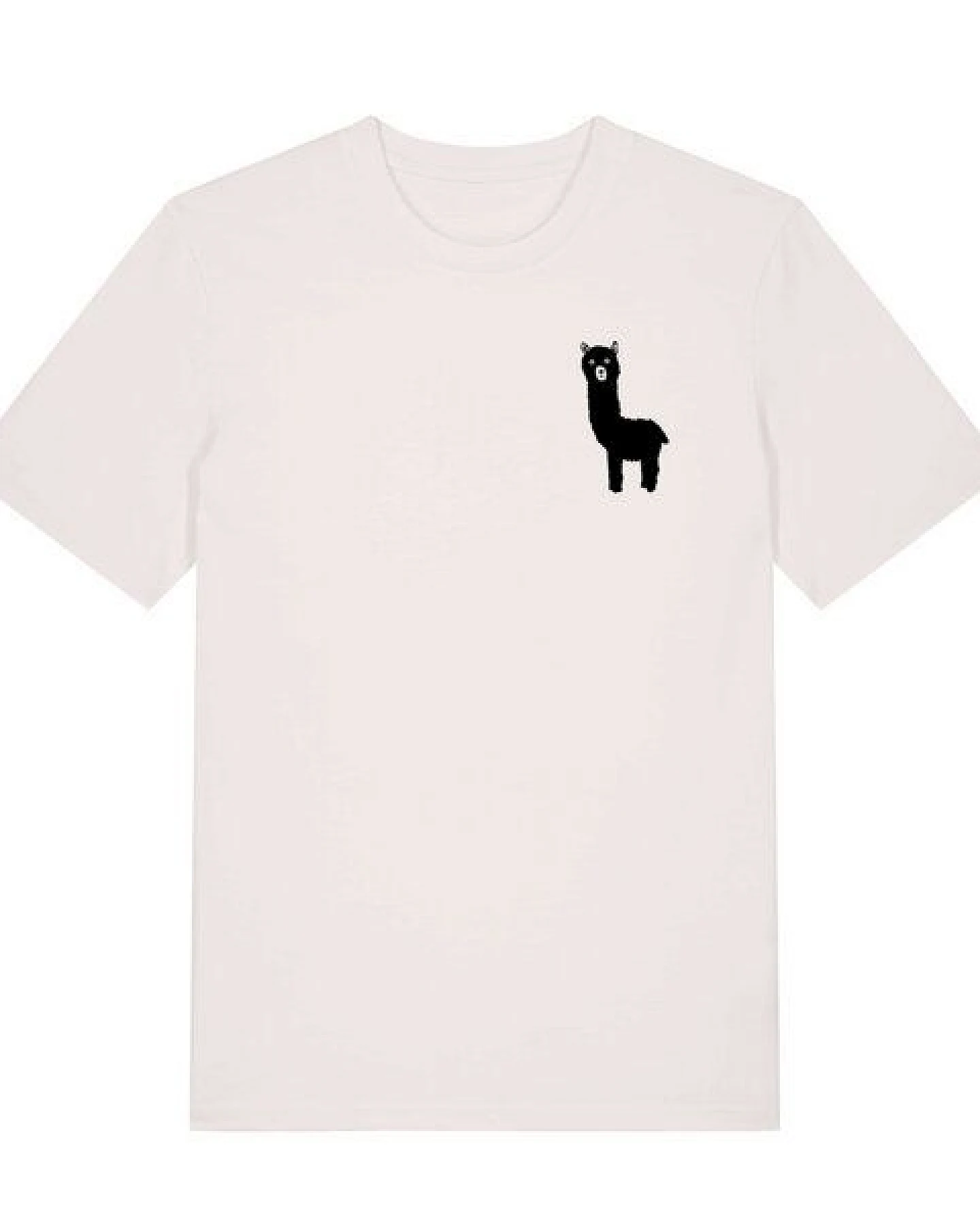 päfjes GuckGuck Alpaka - Fair Wear Männer / Unisex Bio T-Shirt – Ansicht 2